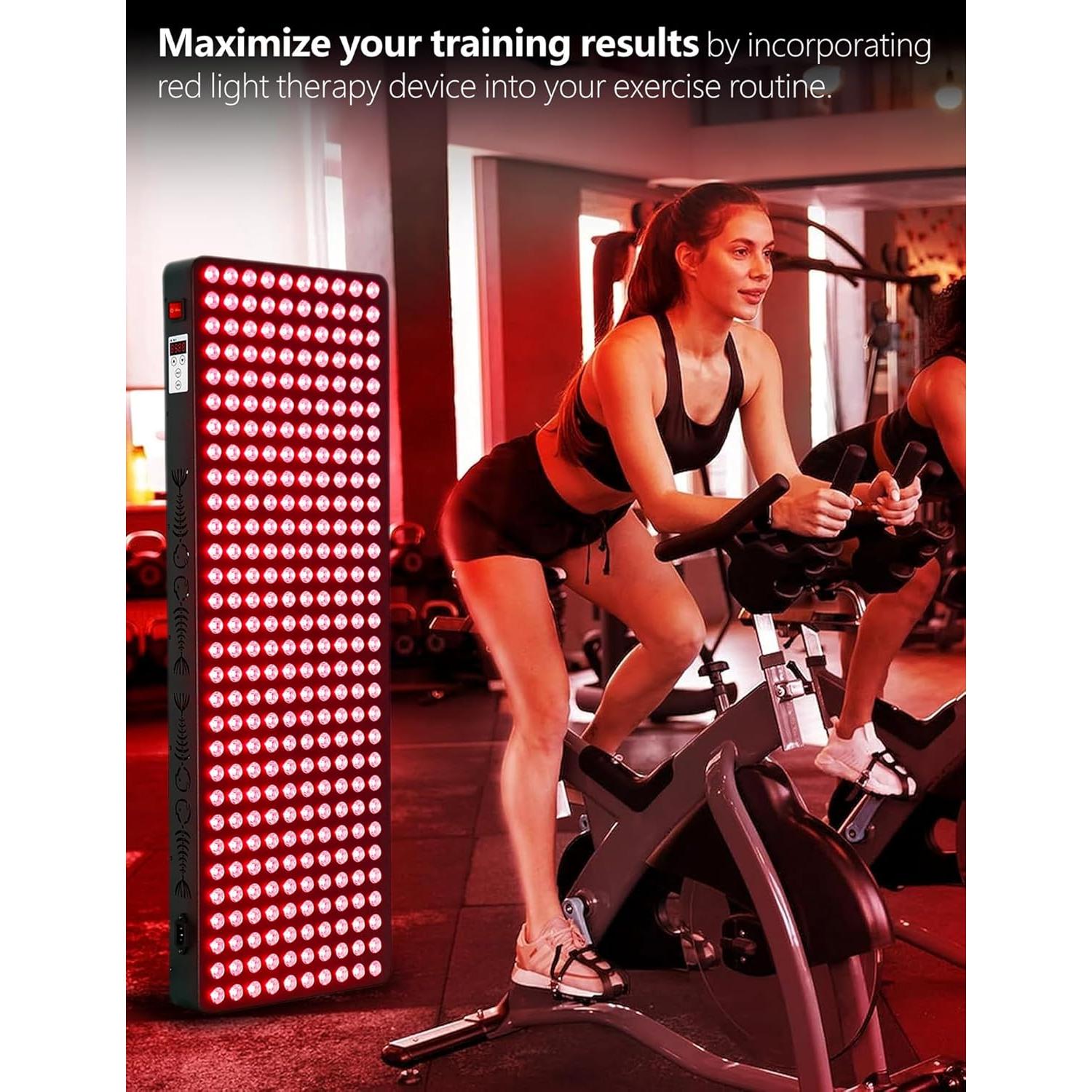 Panel de Terapia de Luz Roja Infrarroja 1500W Shuborui 300 LEDs