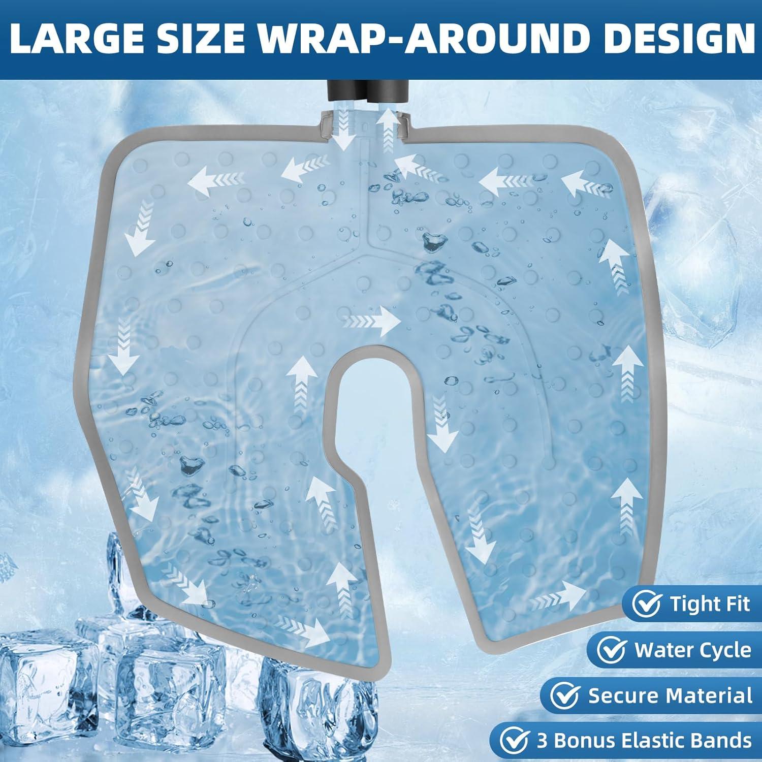 Máquina de Hielo Portátil Hervimo TM002 para Rodilla y Hombro