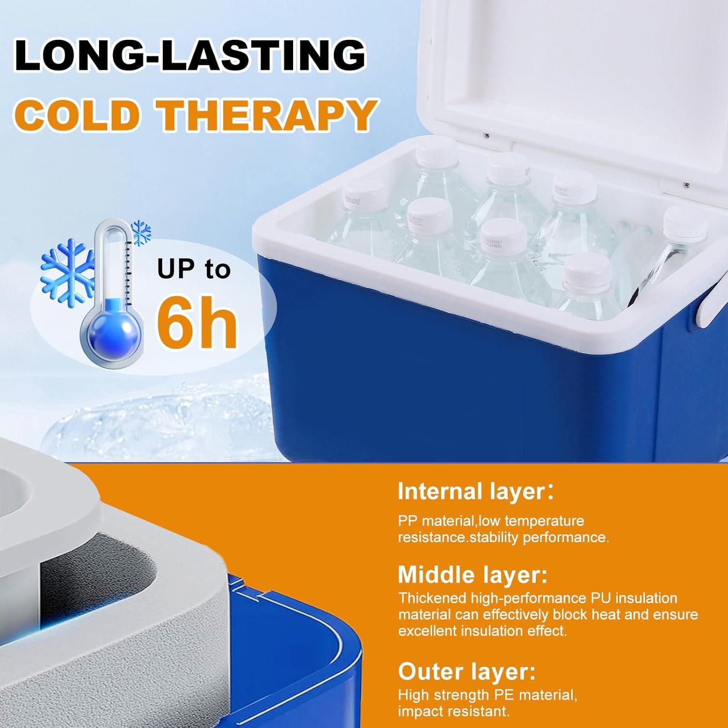 Máquina de Terapia Fría Mathgetin 8L para Rodilla y Hombro