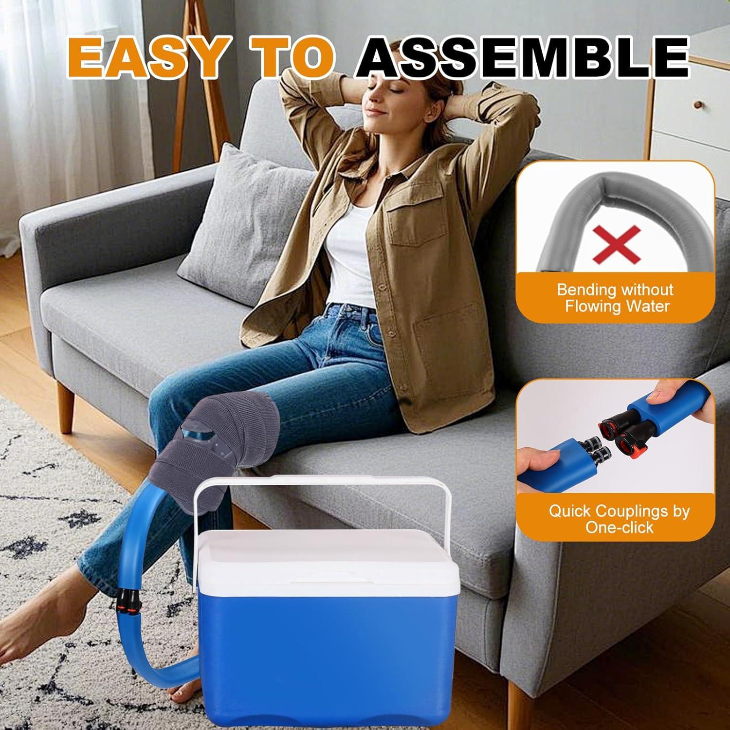 Máquina de Terapia Fría Mathgetin 8L para Rodilla y Hombro