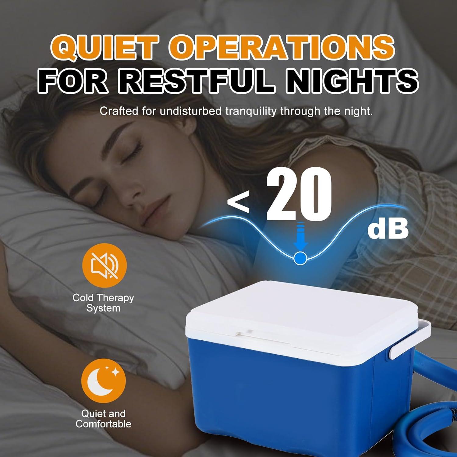 Máquina de Terapia Fría Mathgetin 8L para Rodilla y Hombro