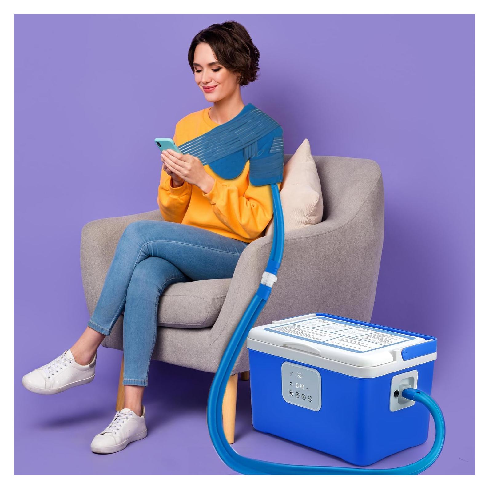 Máquina de Terapia Fría Leadfar 13 Cuartos para Hombro