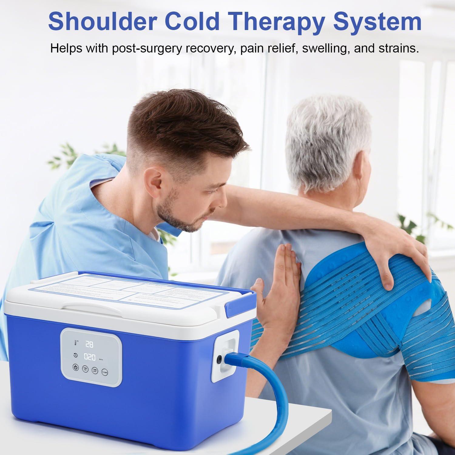 Máquina de Terapia Fría Leadfar 13 Cuartos para Hombro