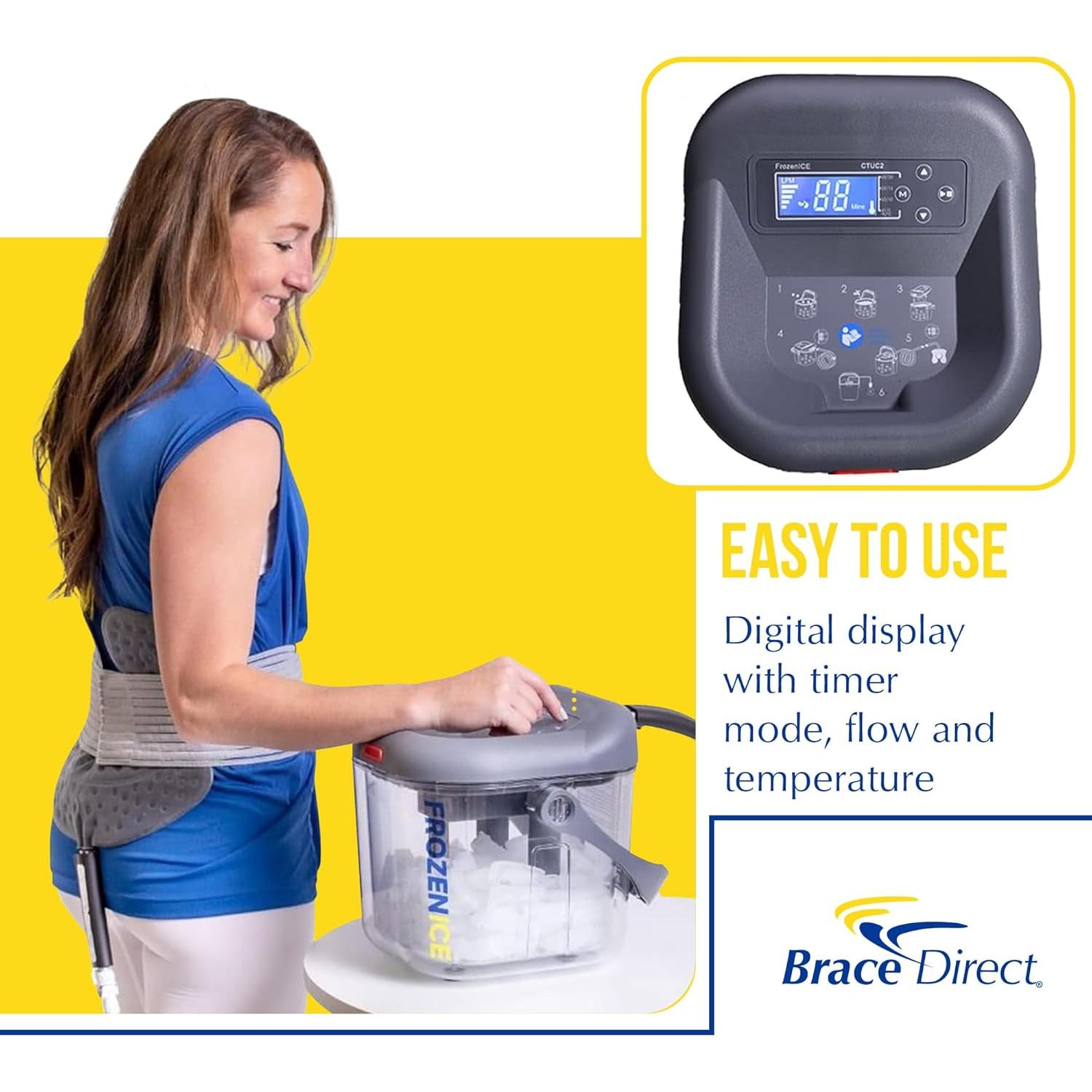 Máquina de Terapia Fría Brace Direct con Almohadilla Universal