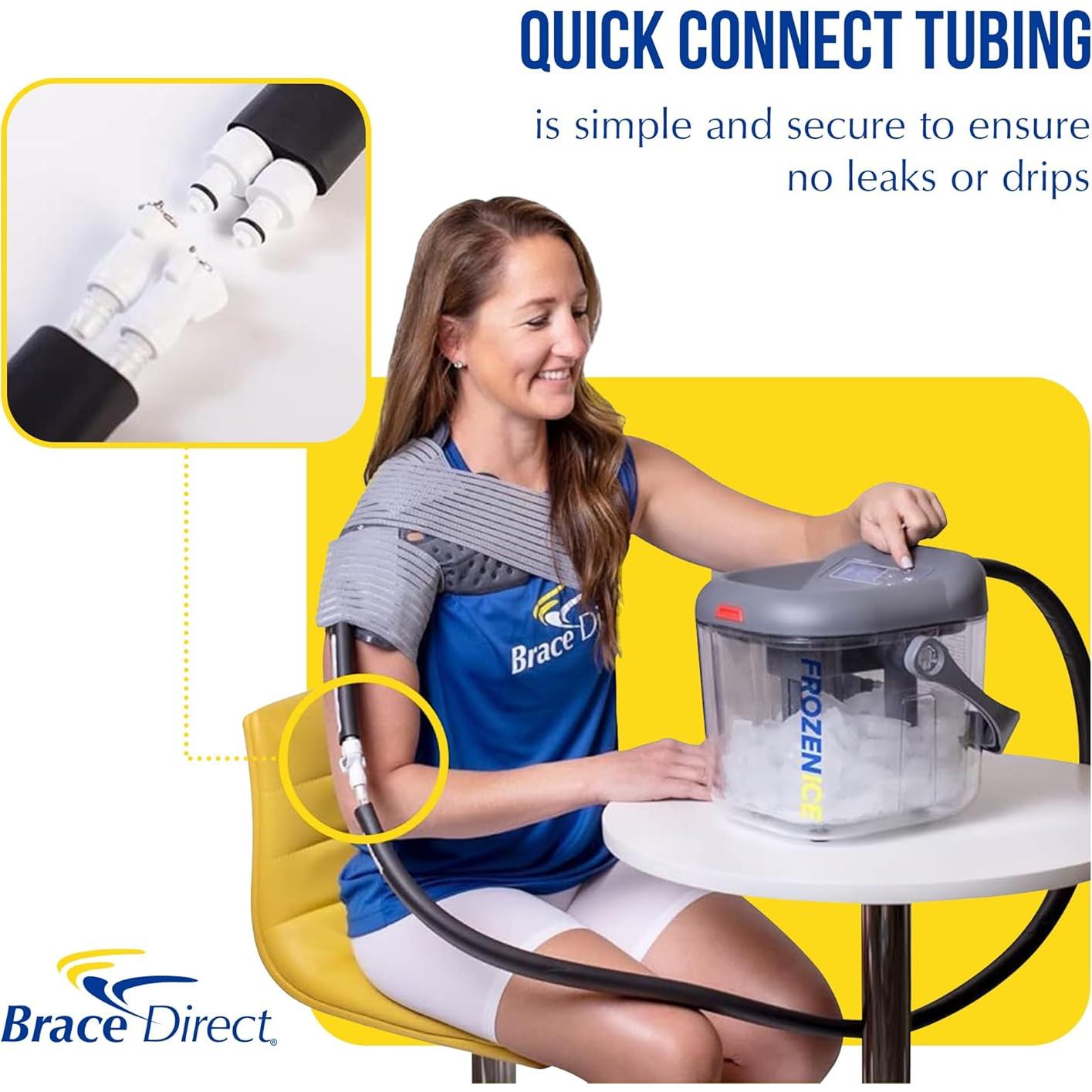 Máquina de Terapia Fría Brace Direct con Almohadilla Universal