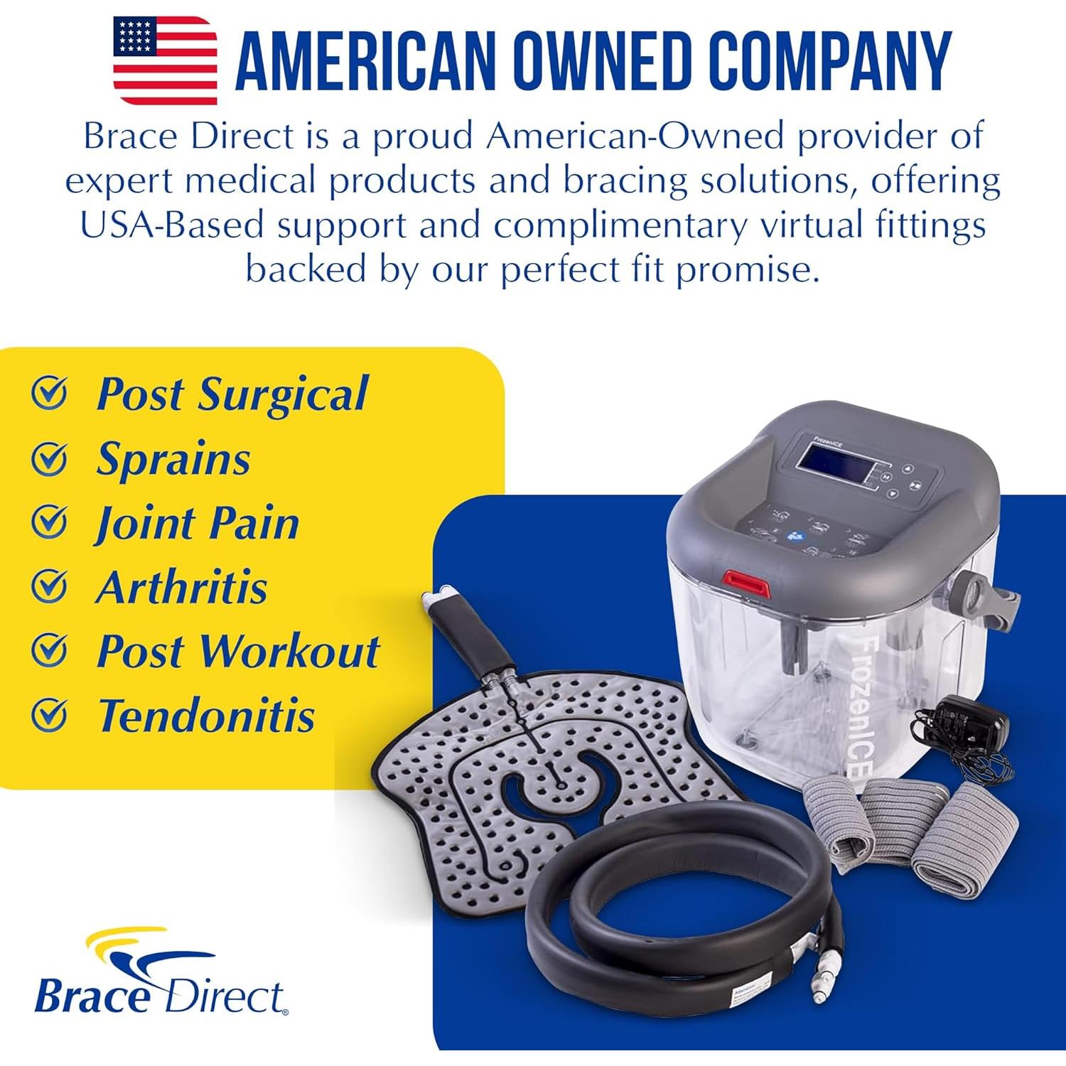 Máquina de Terapia Fría Brace Direct con Almohadilla Universal