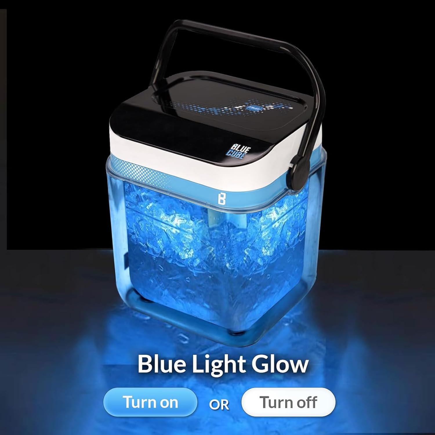 Máquina de Hielo Terapéutica Blue Cube - Alivio Dolor Articulaciones