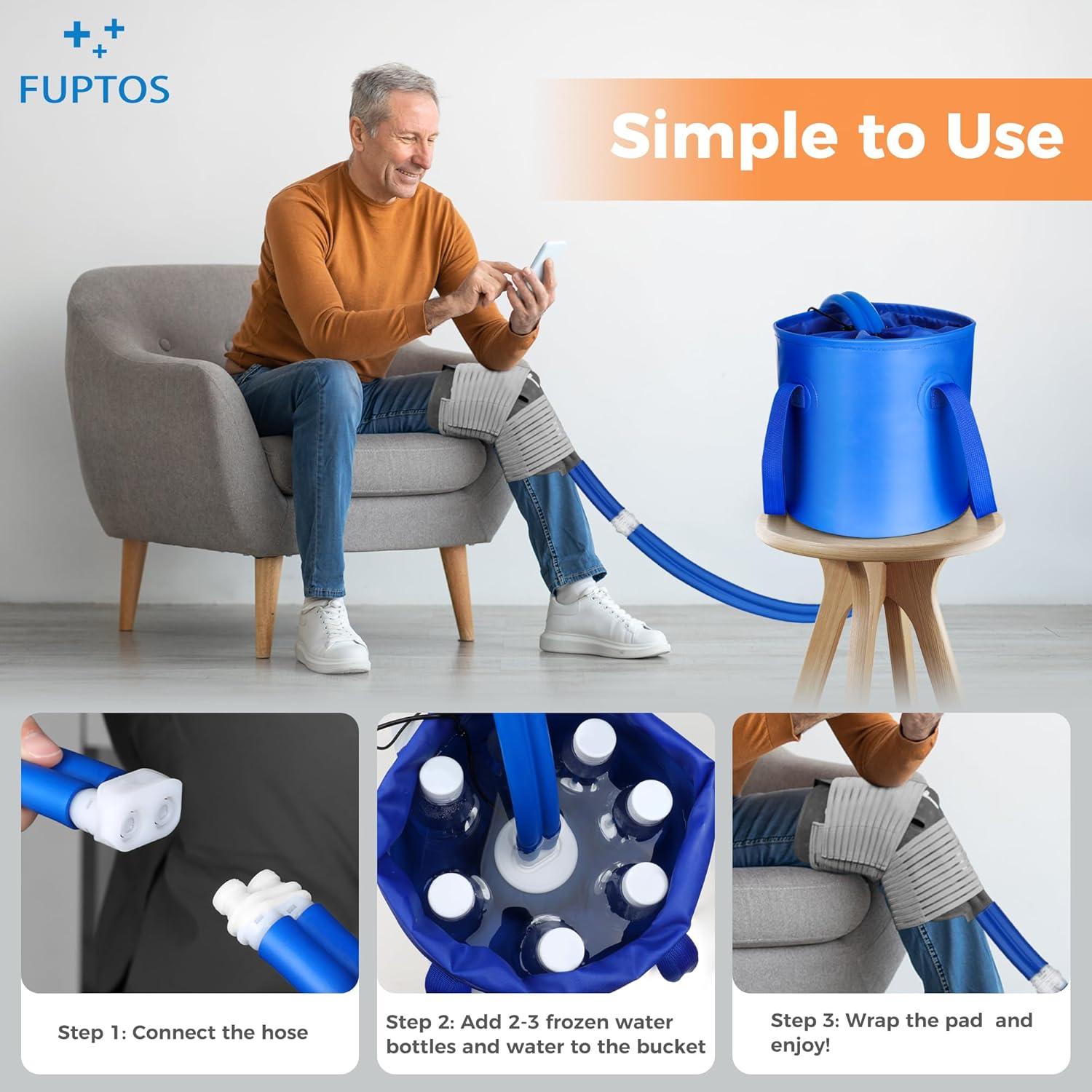 Máquina de Terapia Fría Fuptos COLDBX Portátil para Alivio
