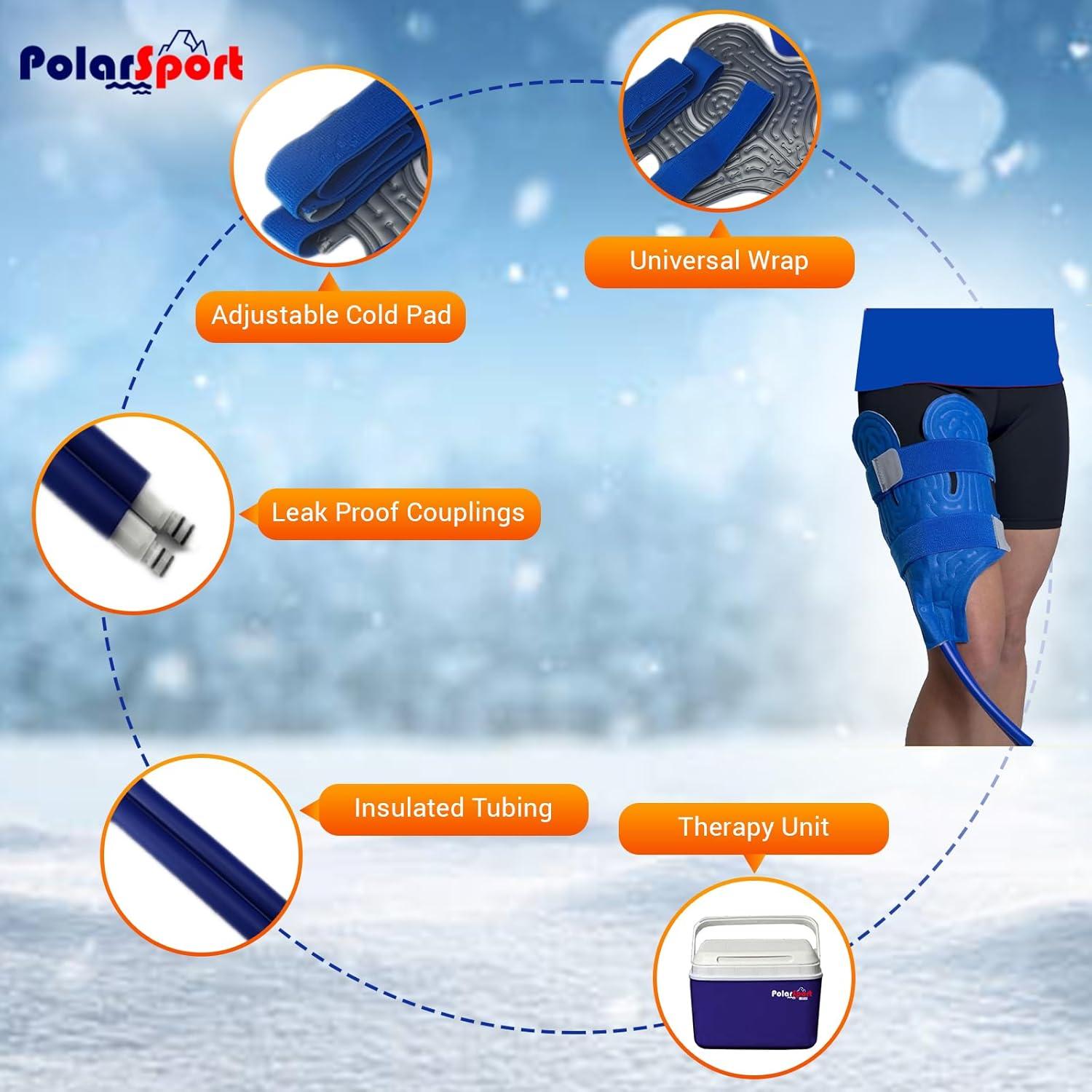 Máquina de Terapia Fría Polar Sport PS - Almohadilla Ajustable