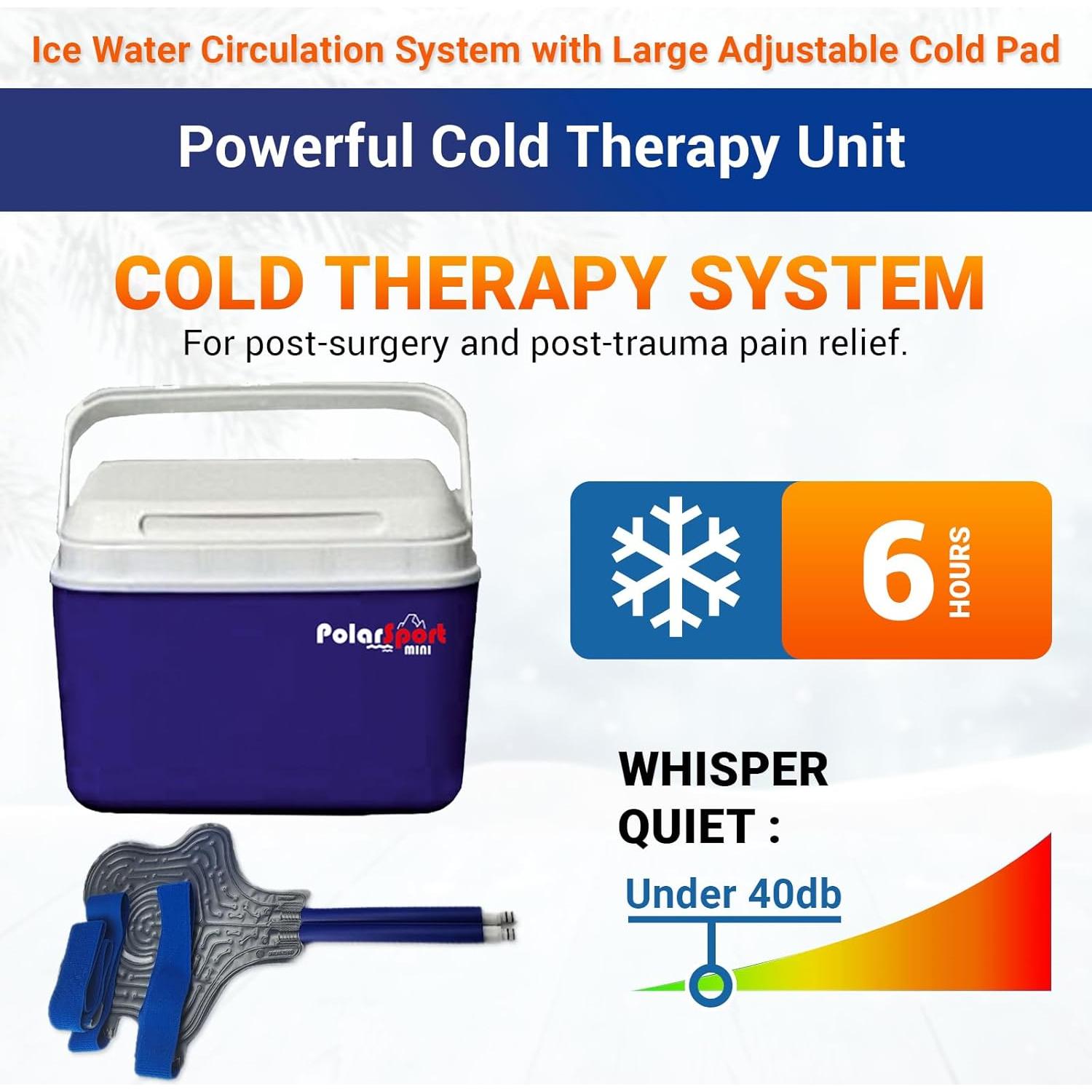 Máquina de Terapia Fría Polar Sport PS - Almohadilla Ajustable