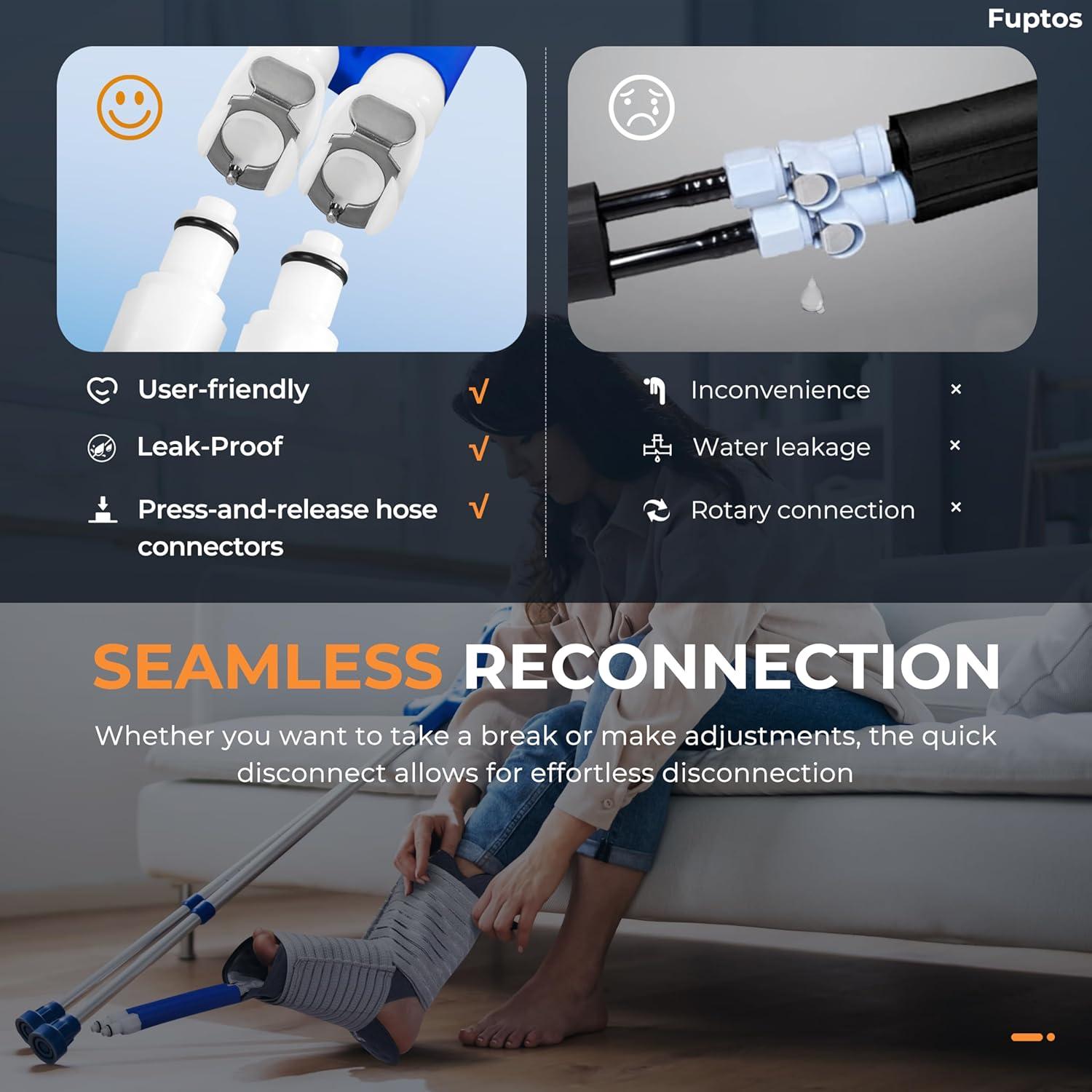 Máquina de Terapia Fría FUPTOS para Rodilla y Hombro