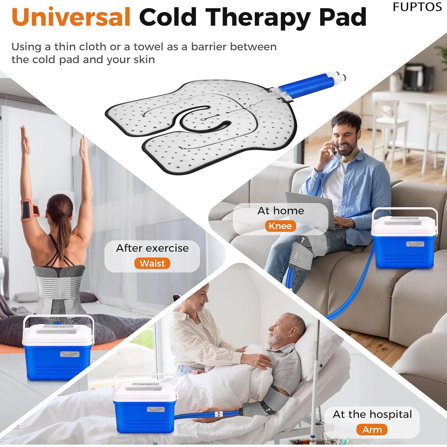 Máquina de Terapia Fría FUPTOS para Rodilla y Hombro
