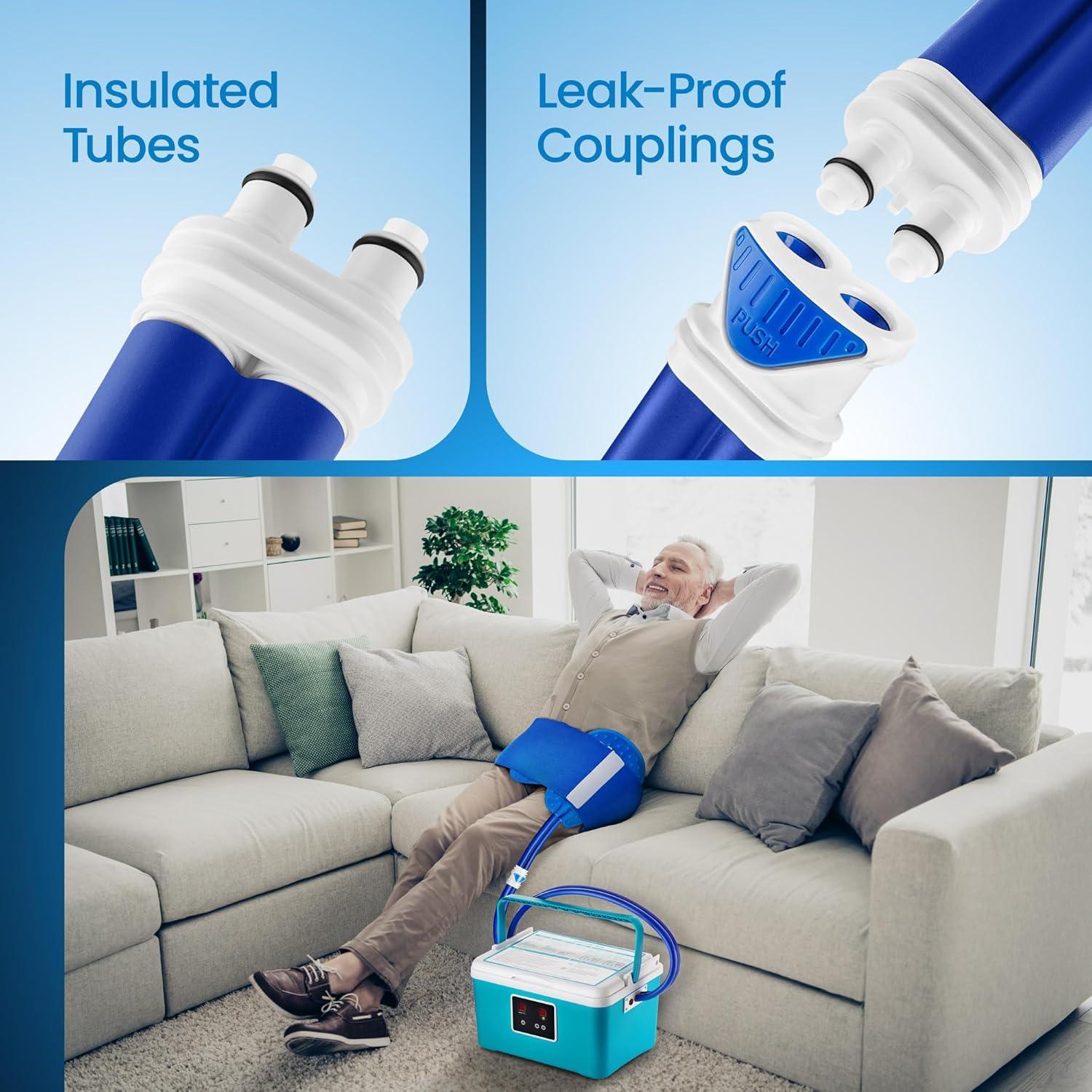 Sistema de Terapia Fría PhysioNatural - Almohadilla Universal 8.5L