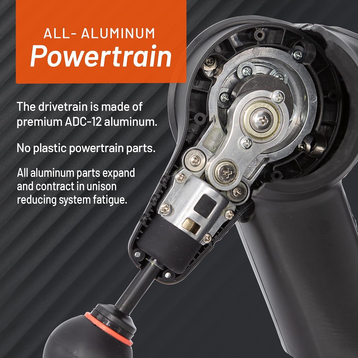 Pistola de Masaje Wellbody Tejido Profundo 4 Velocidades 1.29kg