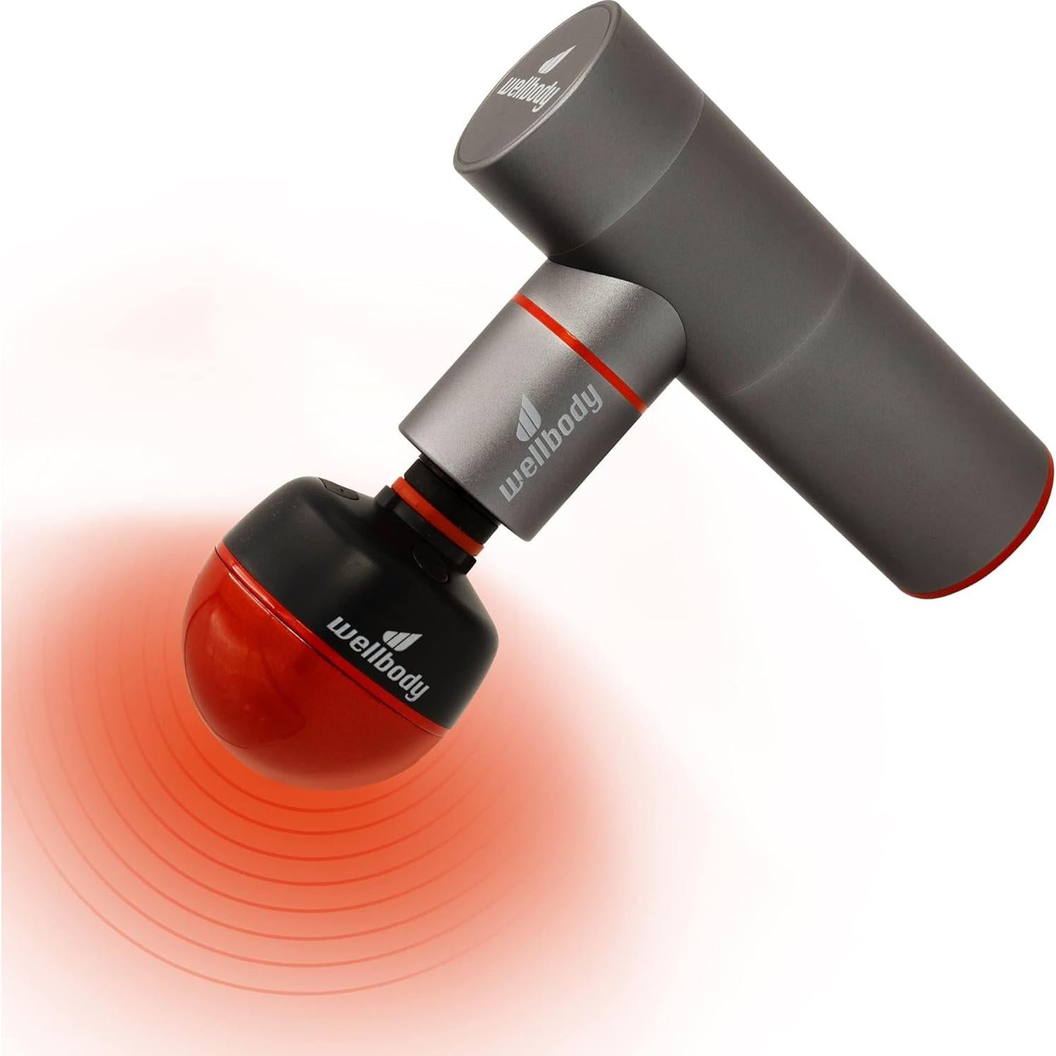 Pistola de Masaje Wellbody Tejido Profundo 4 Velocidades 1.29kg