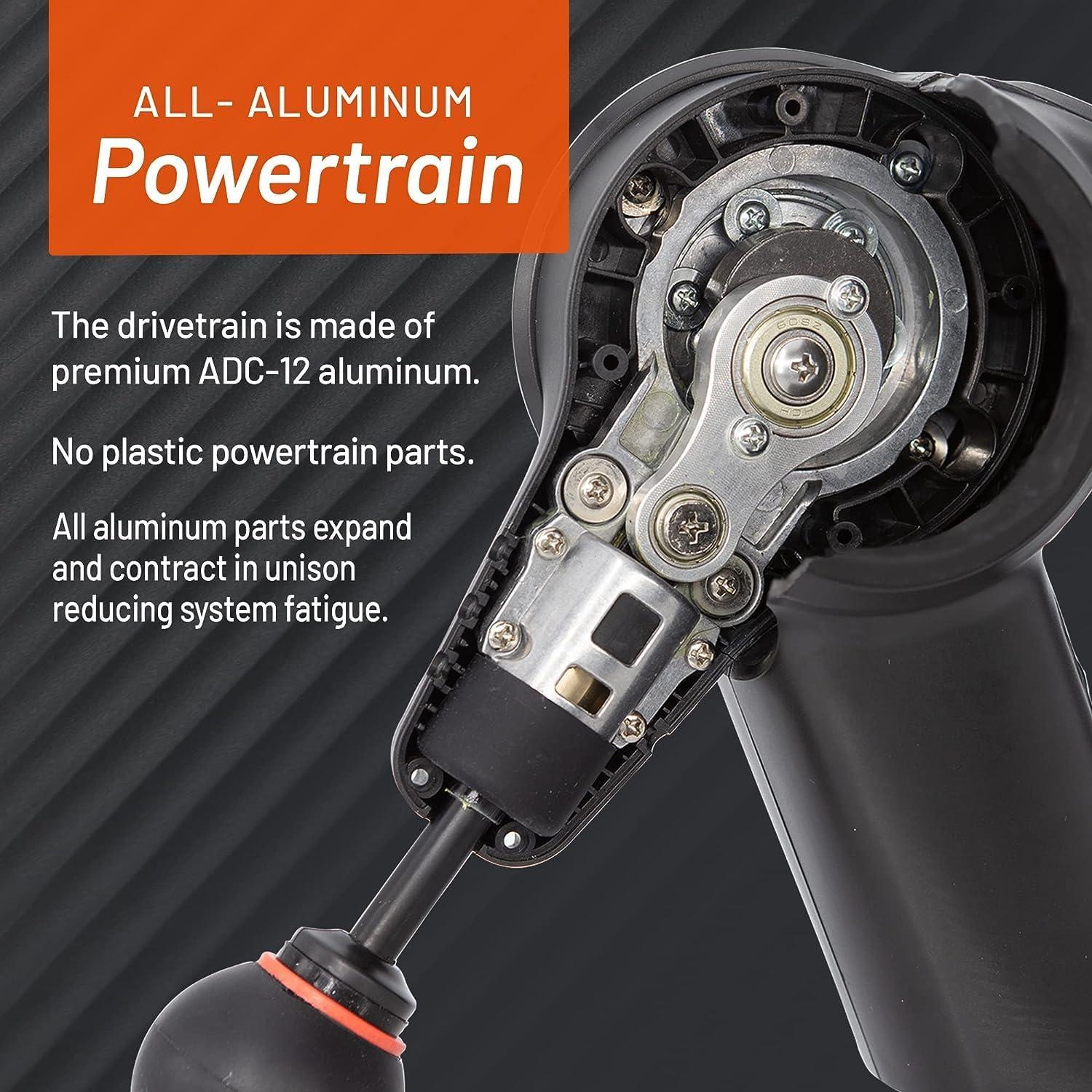 Pistola de Masaje Wellbody Advance con Calor y Vibración