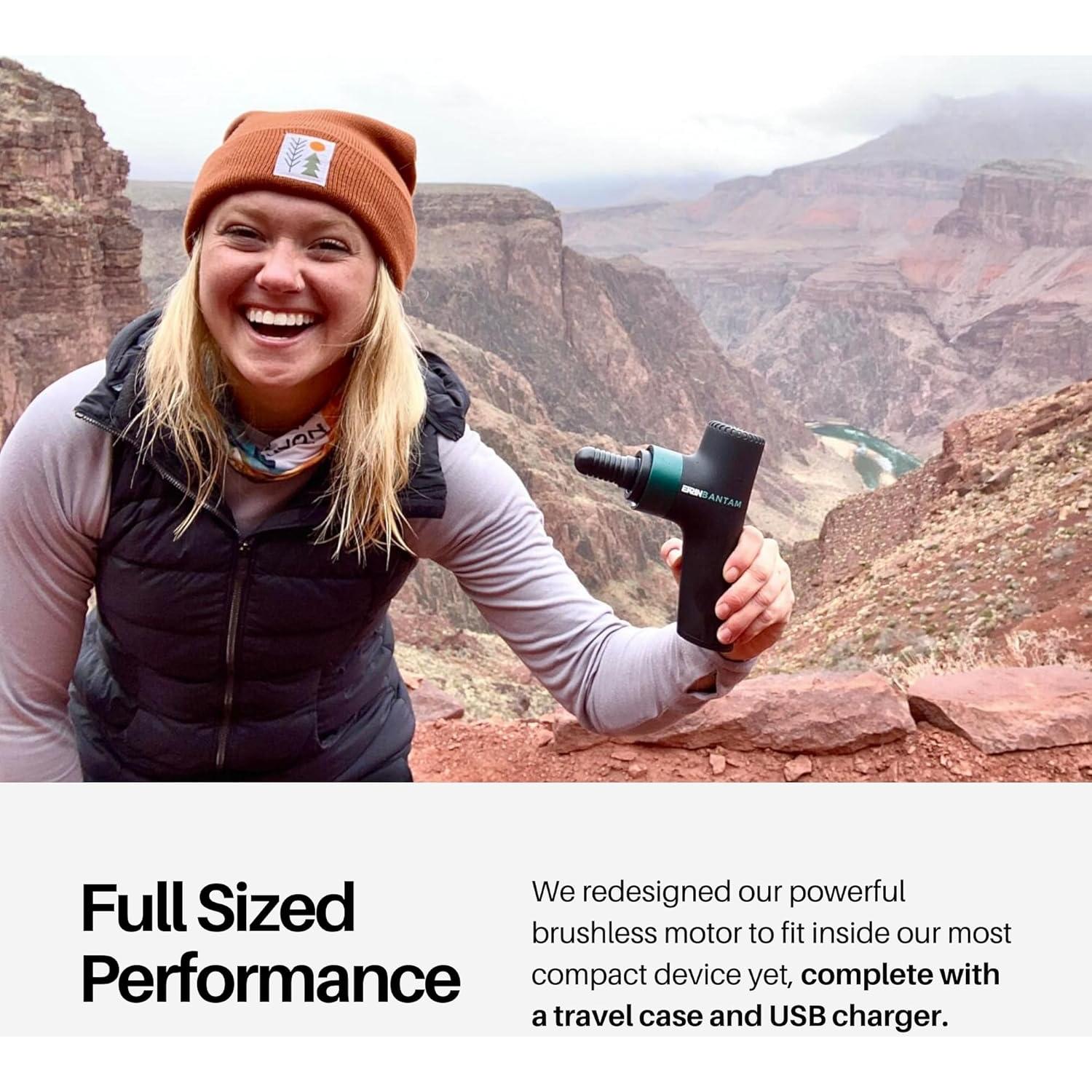 Masajeador Ekrin Athletics Bantam Mini - Compacto y Potente