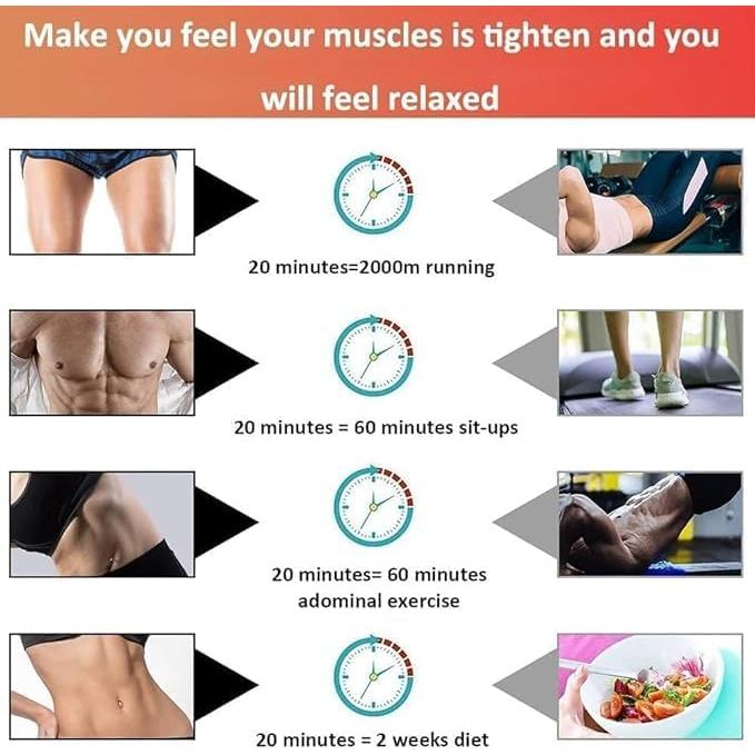 Cinturón de Fitness Sielife KLT-07 Estimulador Muscular