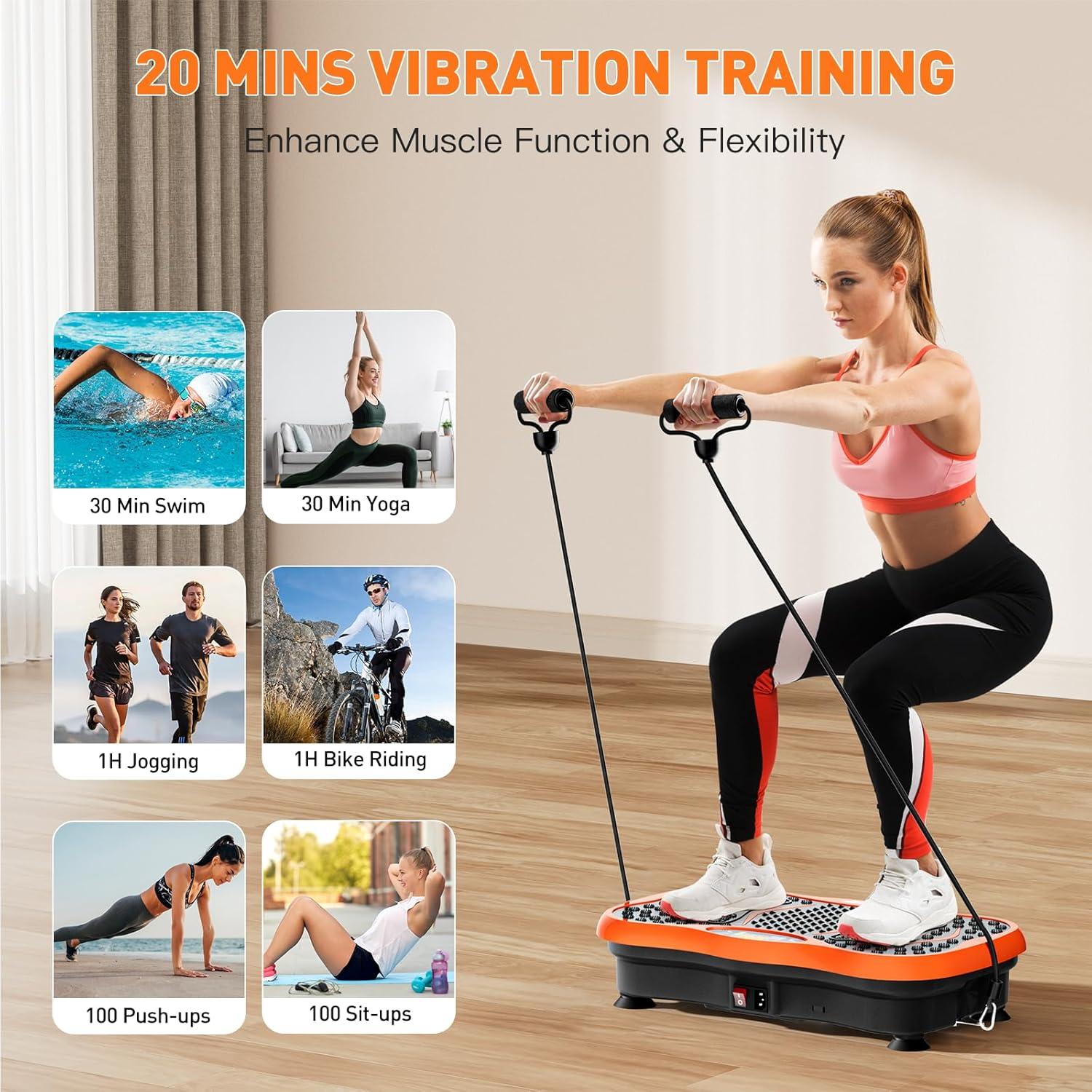 Máquina de Vibración CFBF LMS-S131 para Ejercicio y Pérdida de Peso