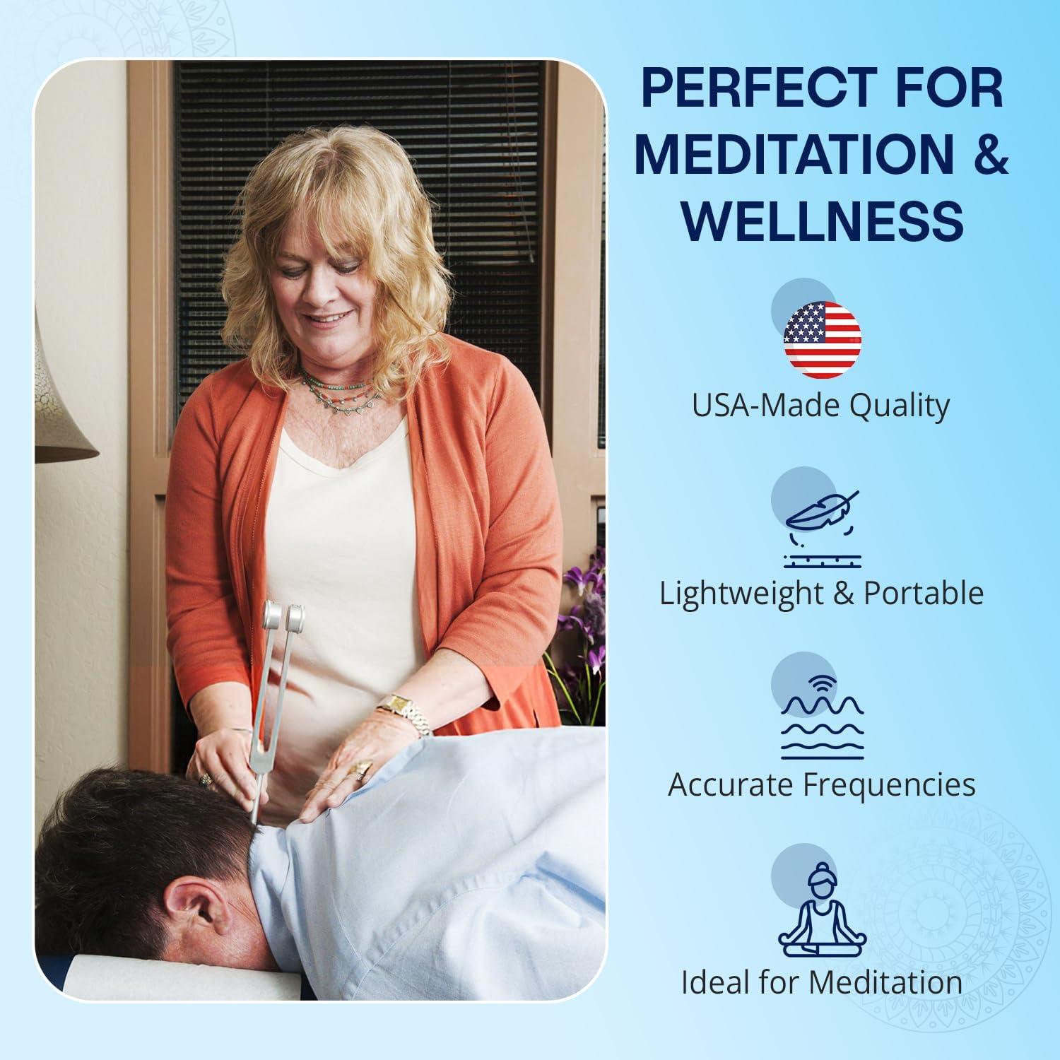 Tenedor de Afinación Ponderado Otto 128 Hz - Omnivos