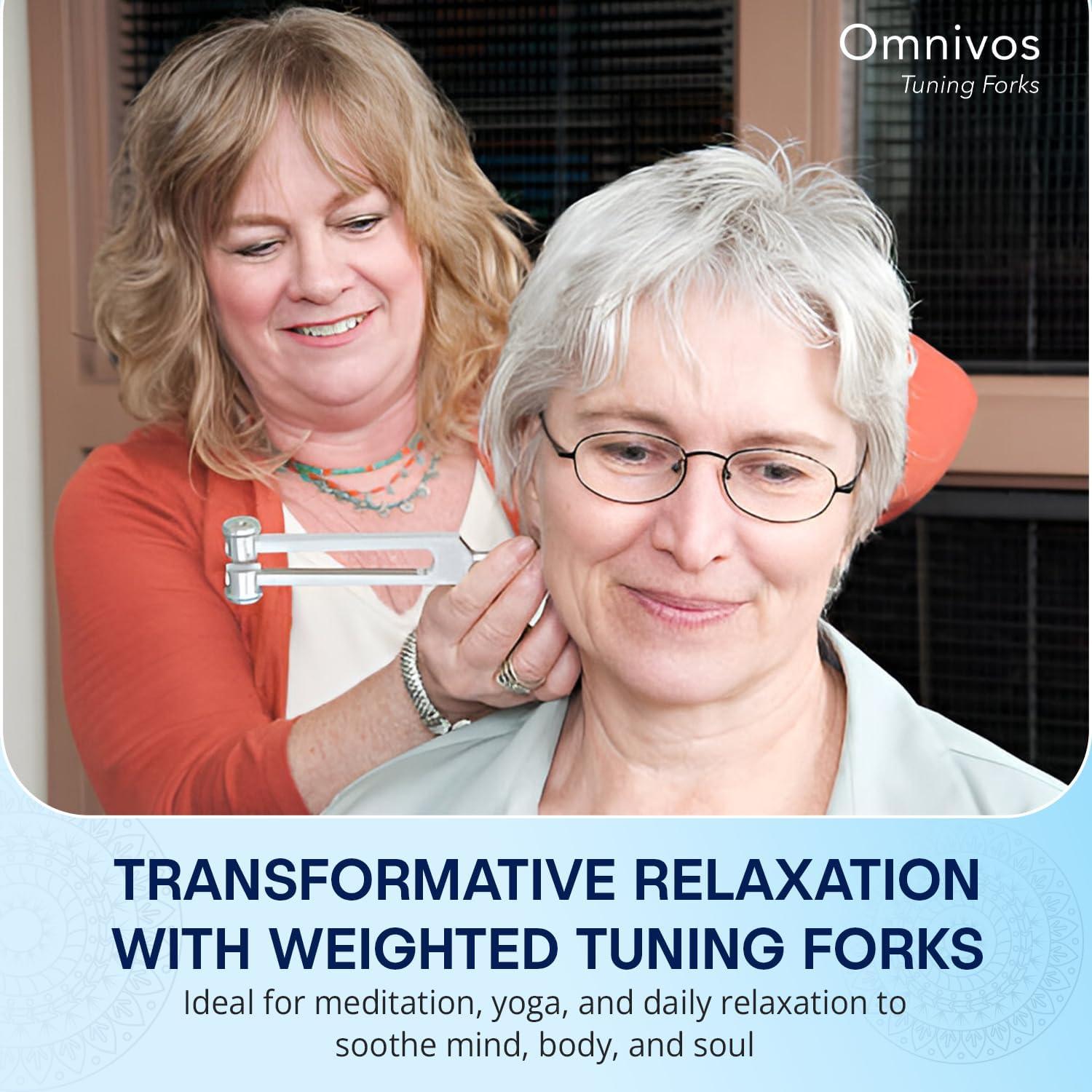 Tenedor de Afinación Ponderado Otto 128 Hz - Omnivos