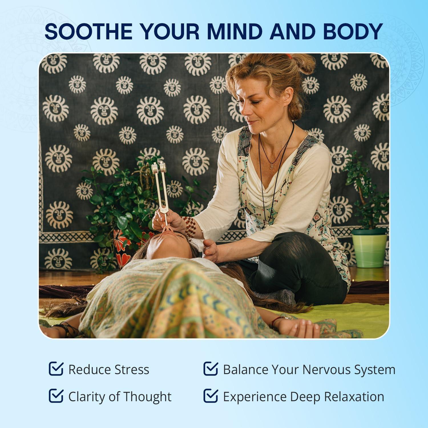 Tenedor de Afinación Ponderado Otto 128 Hz - Omnivos