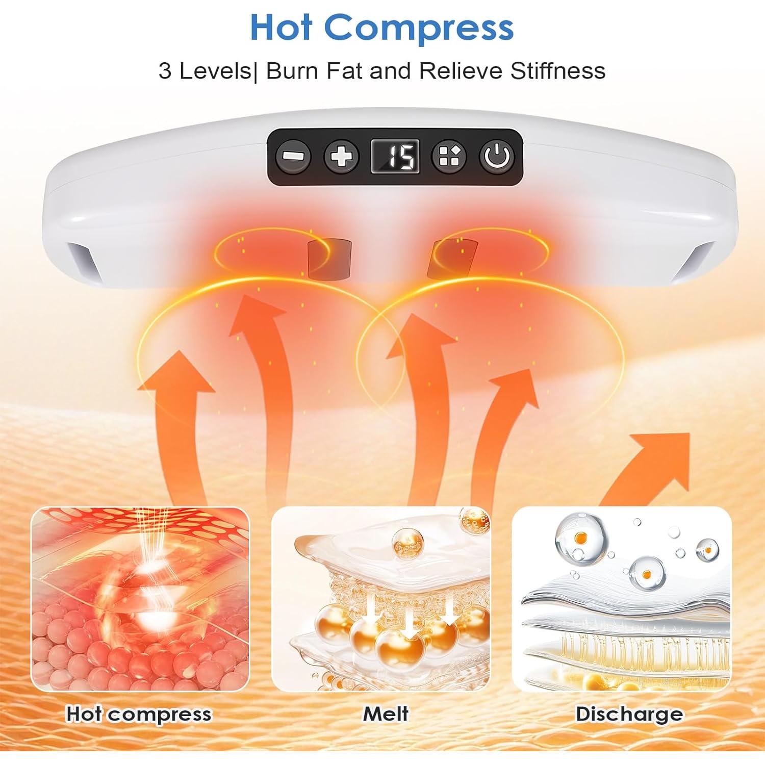 Placa de Vibración Portátil BoxactionsS CJ04 Inalámbrica 9 Niveles