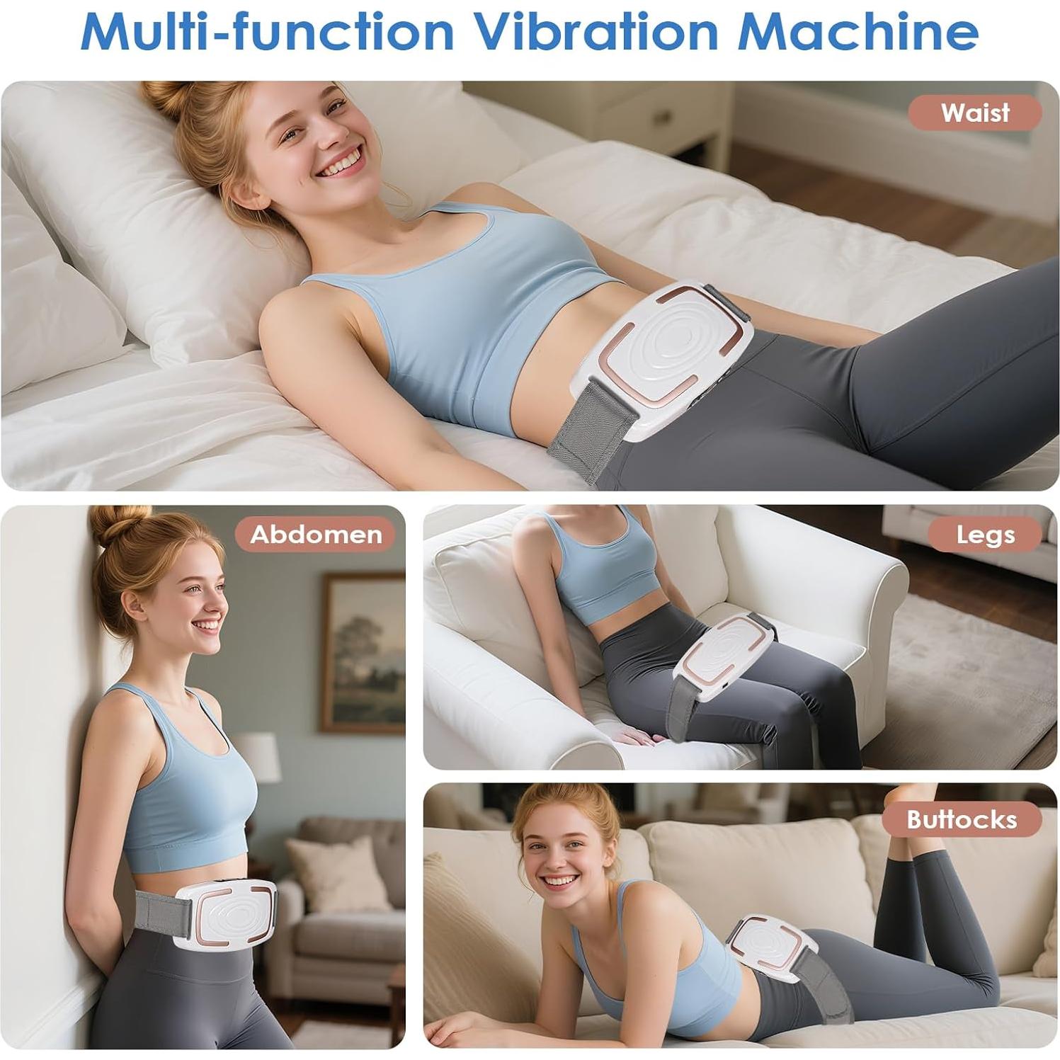 Placa de Vibración Portátil BoxactionsS CJ04 Inalámbrica 9 Niveles