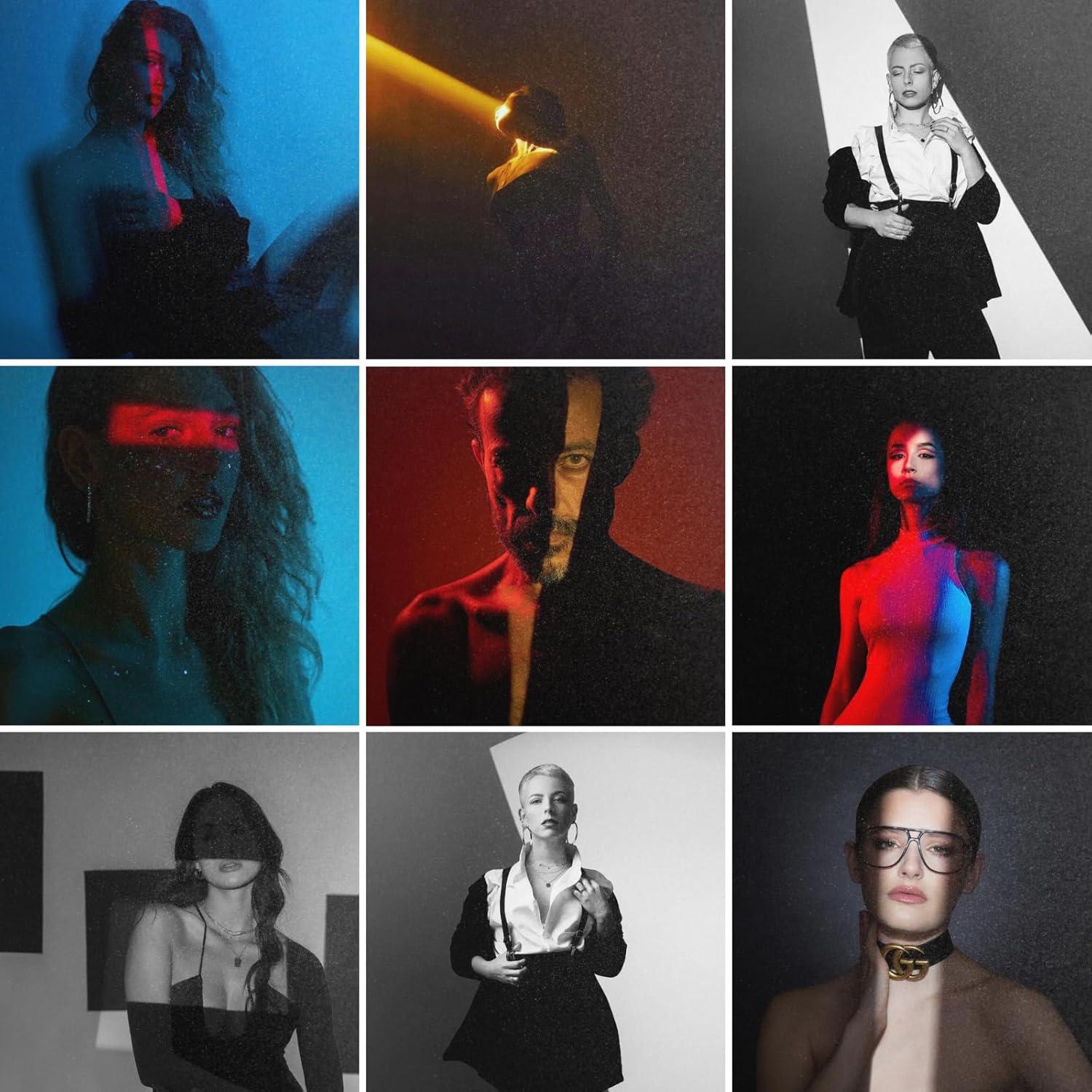 Snoot Óptico Bowens DF DIGITALFOTO con 4 Filtros y 25 Gobos