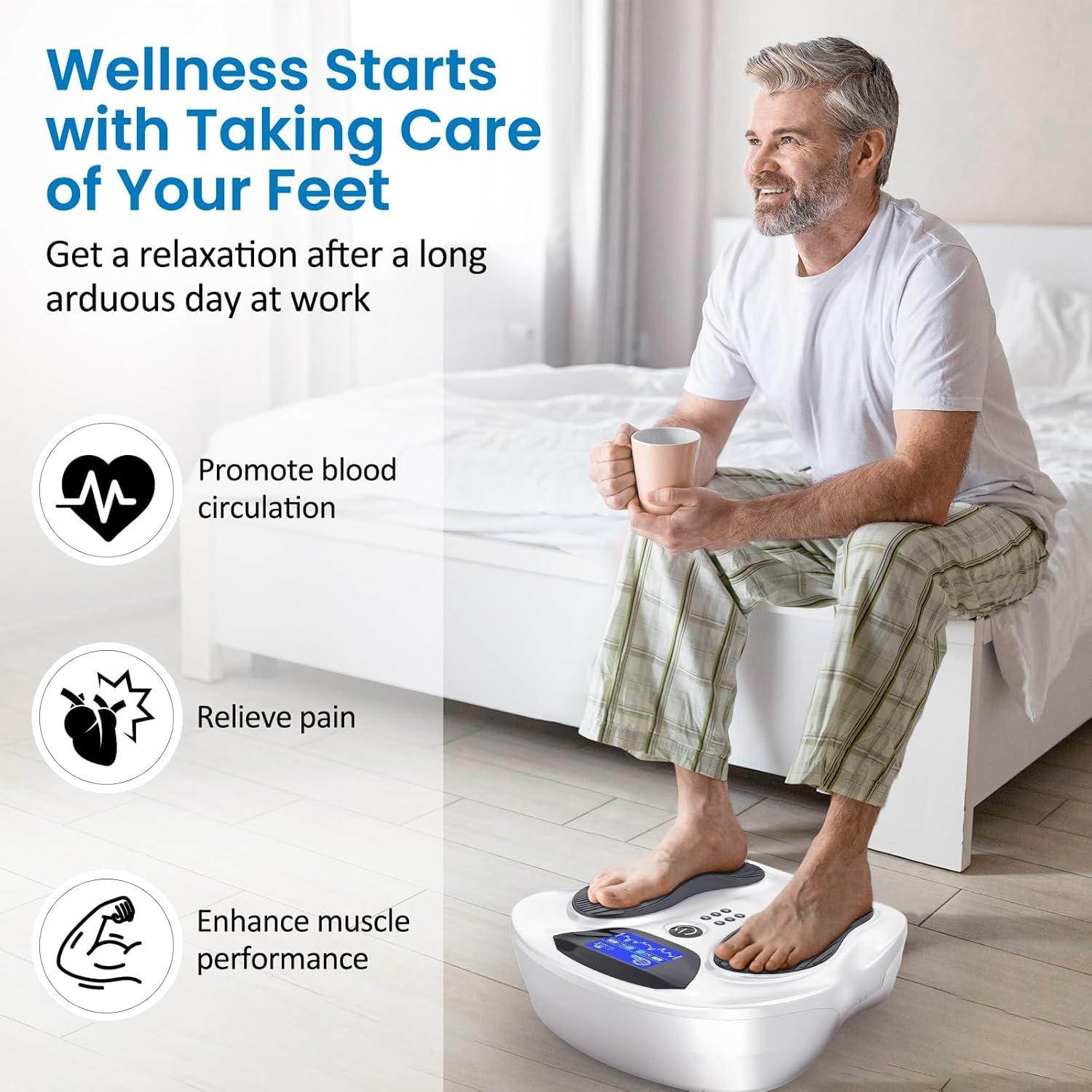 Masajeador de Pies EMS Creliver Pro 2, Alivio Dolor y Circulación