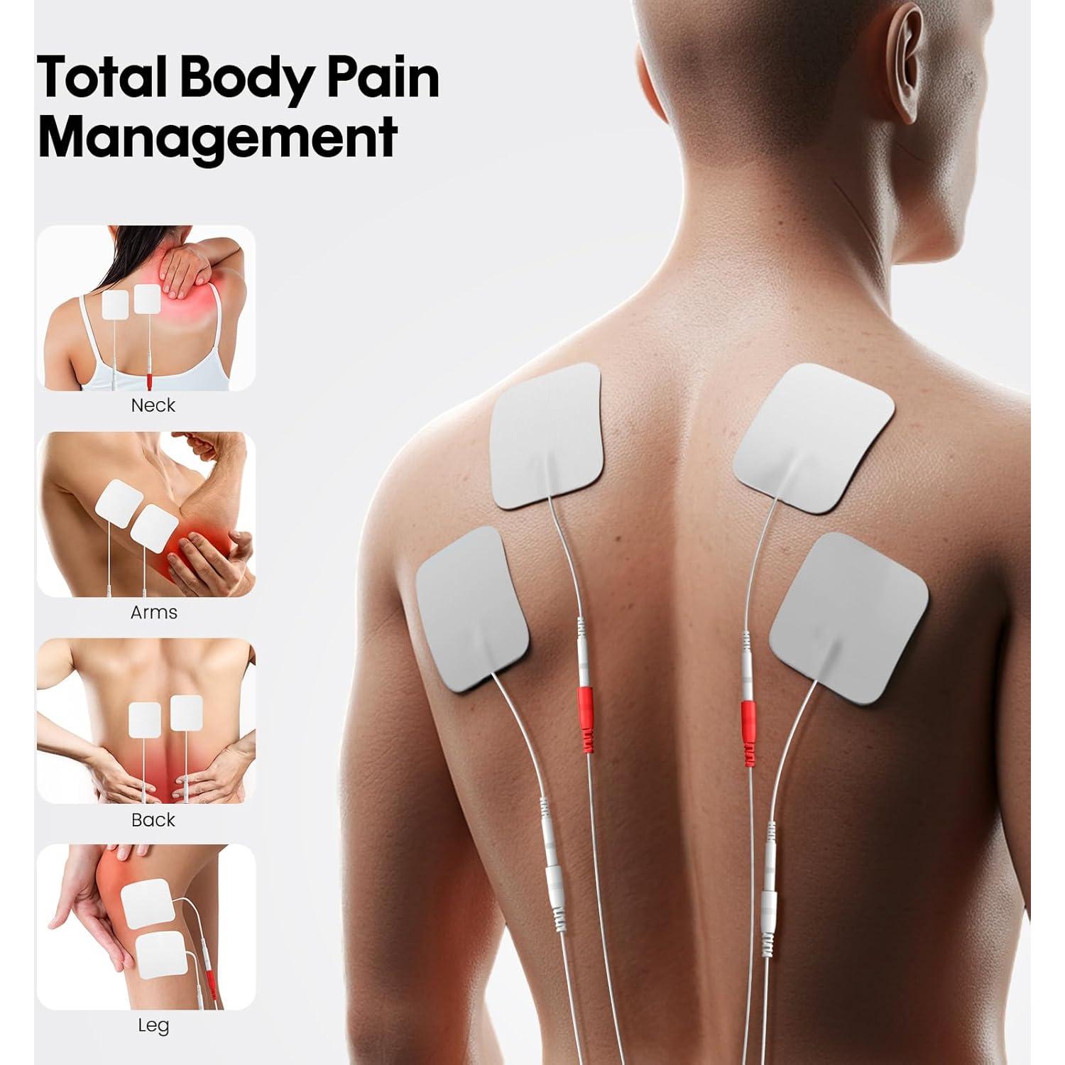 Masajeador de pies DASTOEJI EMS TENS 4-en-1 para neuropatía