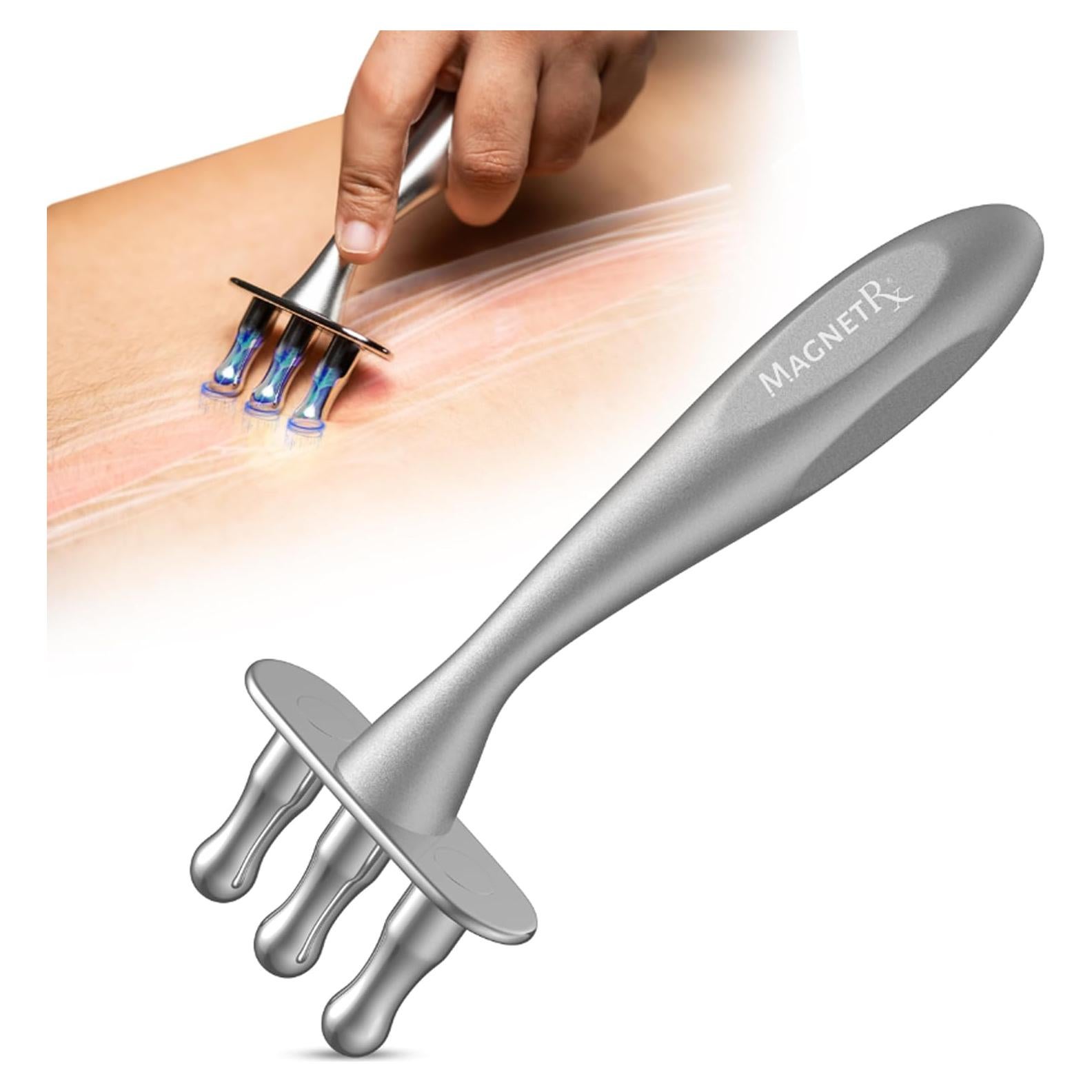 Tenedor de Masaje Magnético MagnetRX ECM01 - Terapia Portátil