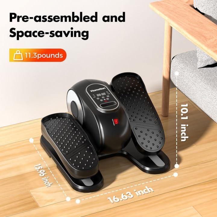 Máquina Elíptica de Escritorio Viamotion, Ejercitador Silencioso 12 Velocidades