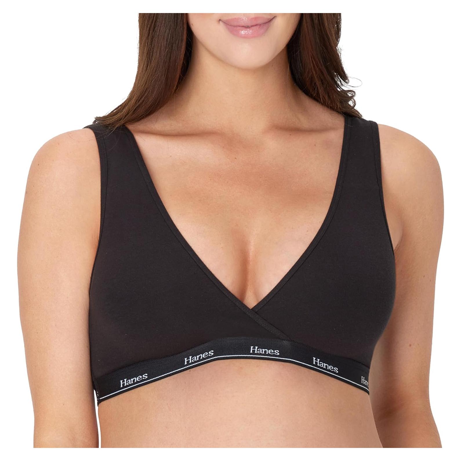 Sostén de Maternidad Hanes Bralette Lactancia Transpirable