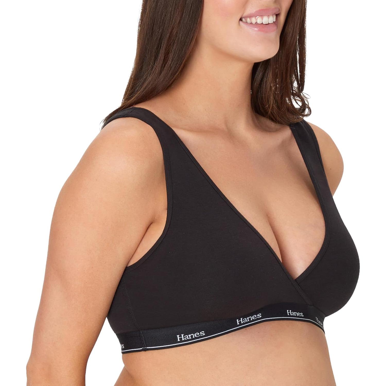 Sostén de Maternidad Hanes Bralette Lactancia Transpirable
