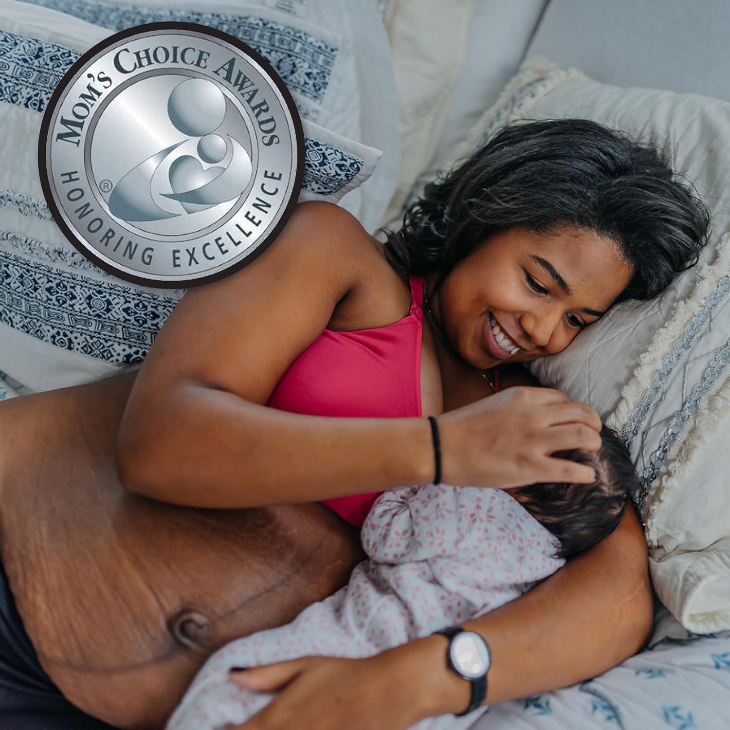 Sostén de Maternidad Bamboobies Sin Aros Negro X-Pequeño