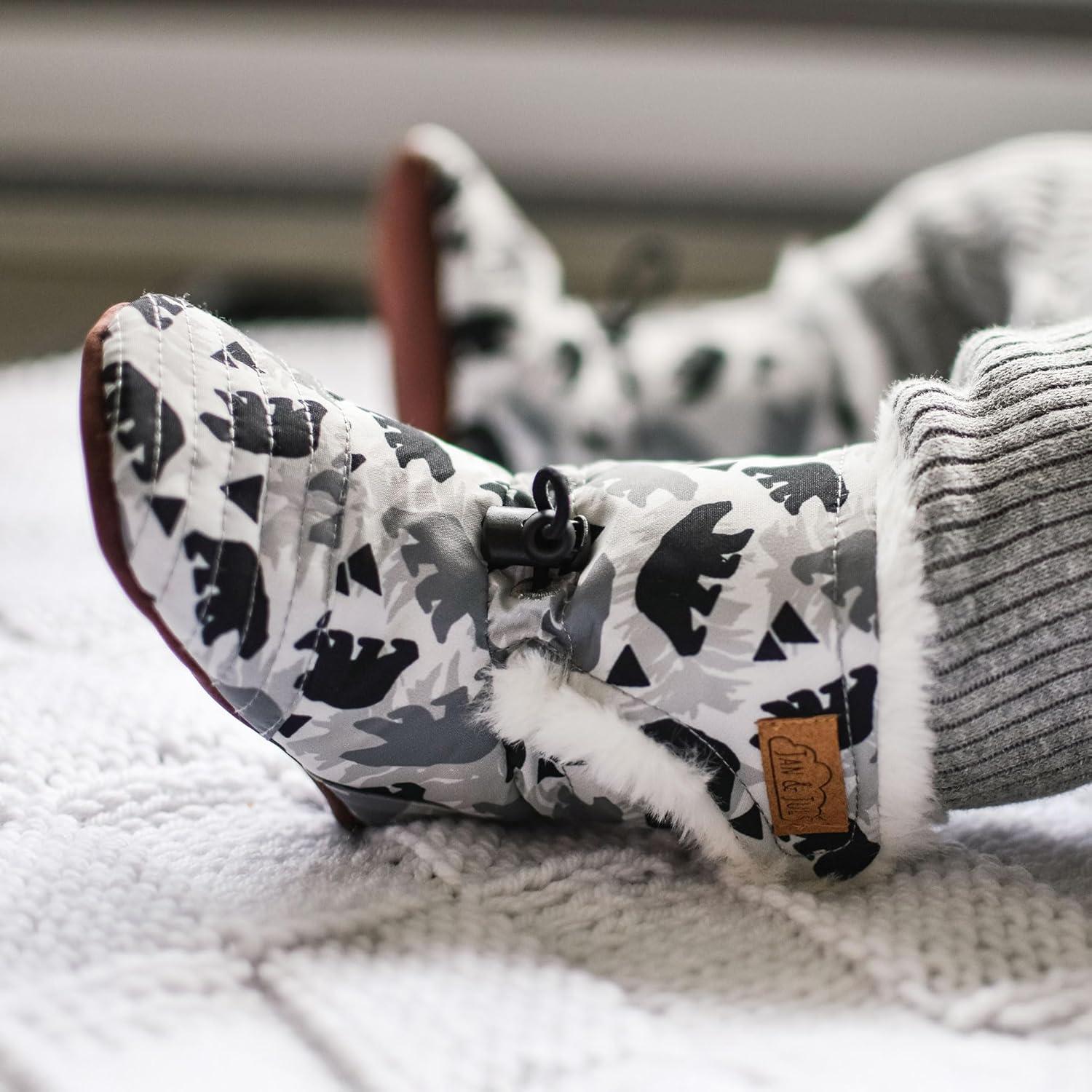 Botines de Invierno Jan & Jul para Bebés 3-12 Meses - Piel Sintética