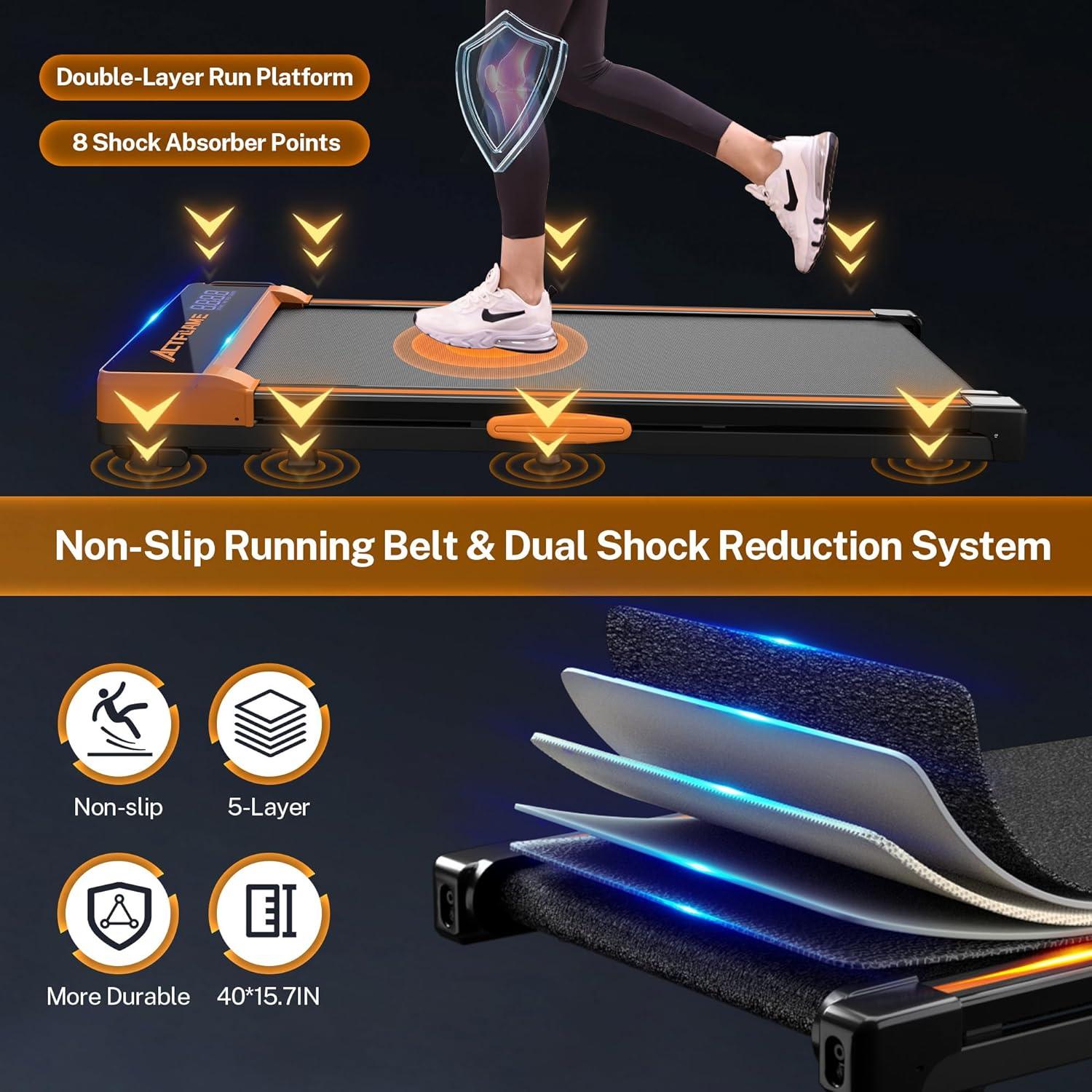 Caminadora Plegable ACTFLAME TM500 2.5HP Inclinación 15°