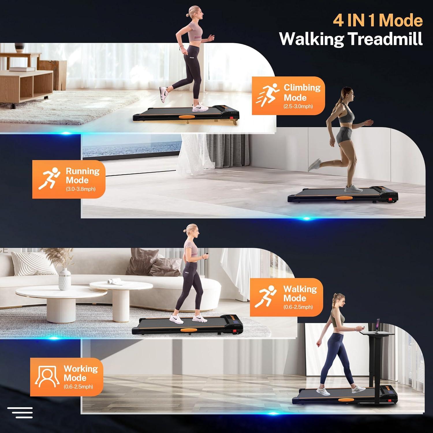 Caminadora Plegable ACTFLAME TM500 2.5HP Inclinación 15°