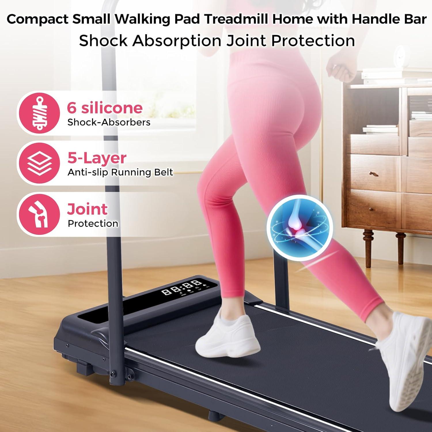 Caminadora Eléctrica Plegable HevGlrm 3.5HP con Manijas