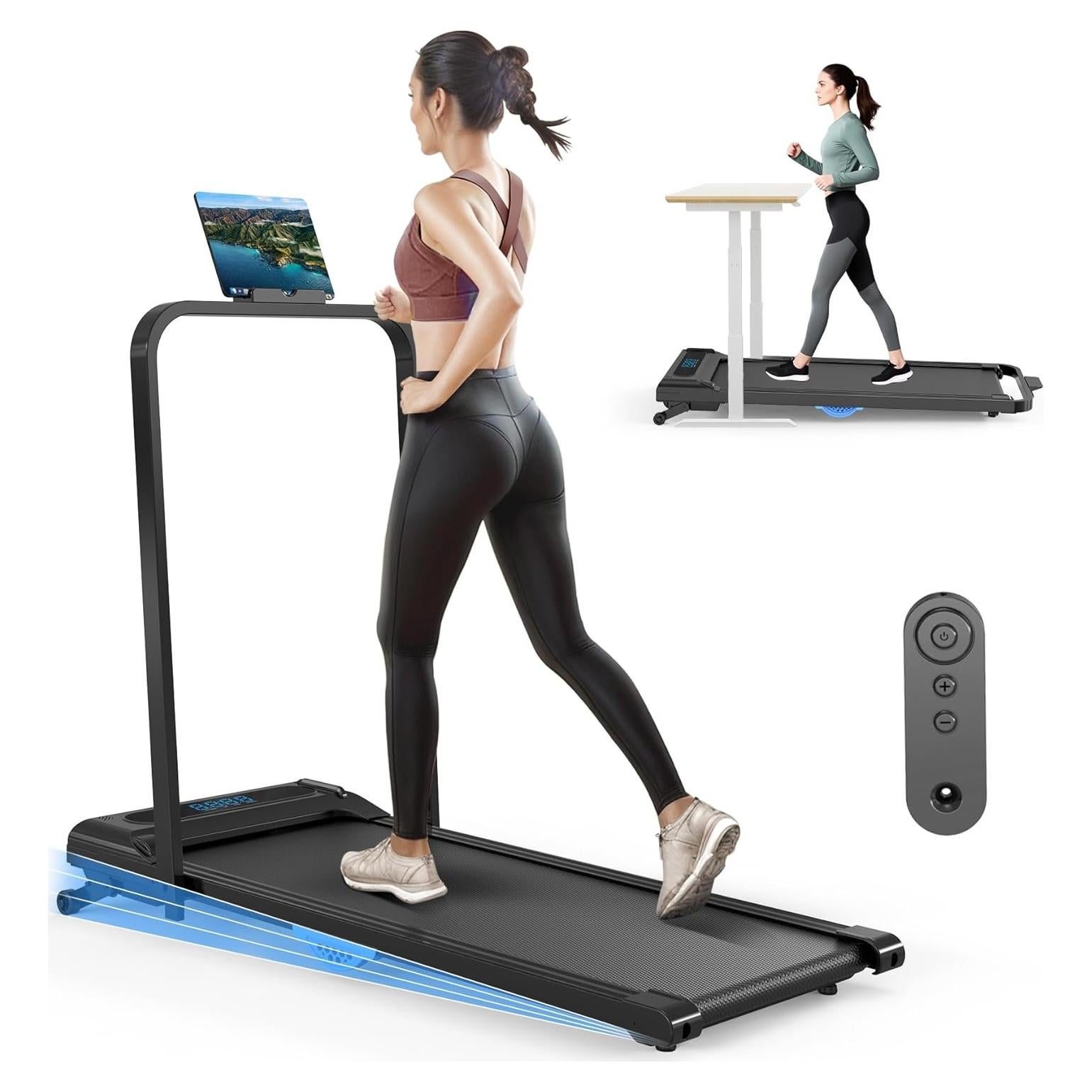 Caminadora Eléctrica Portátil MODIDA 3-en-1 con Control Remoto