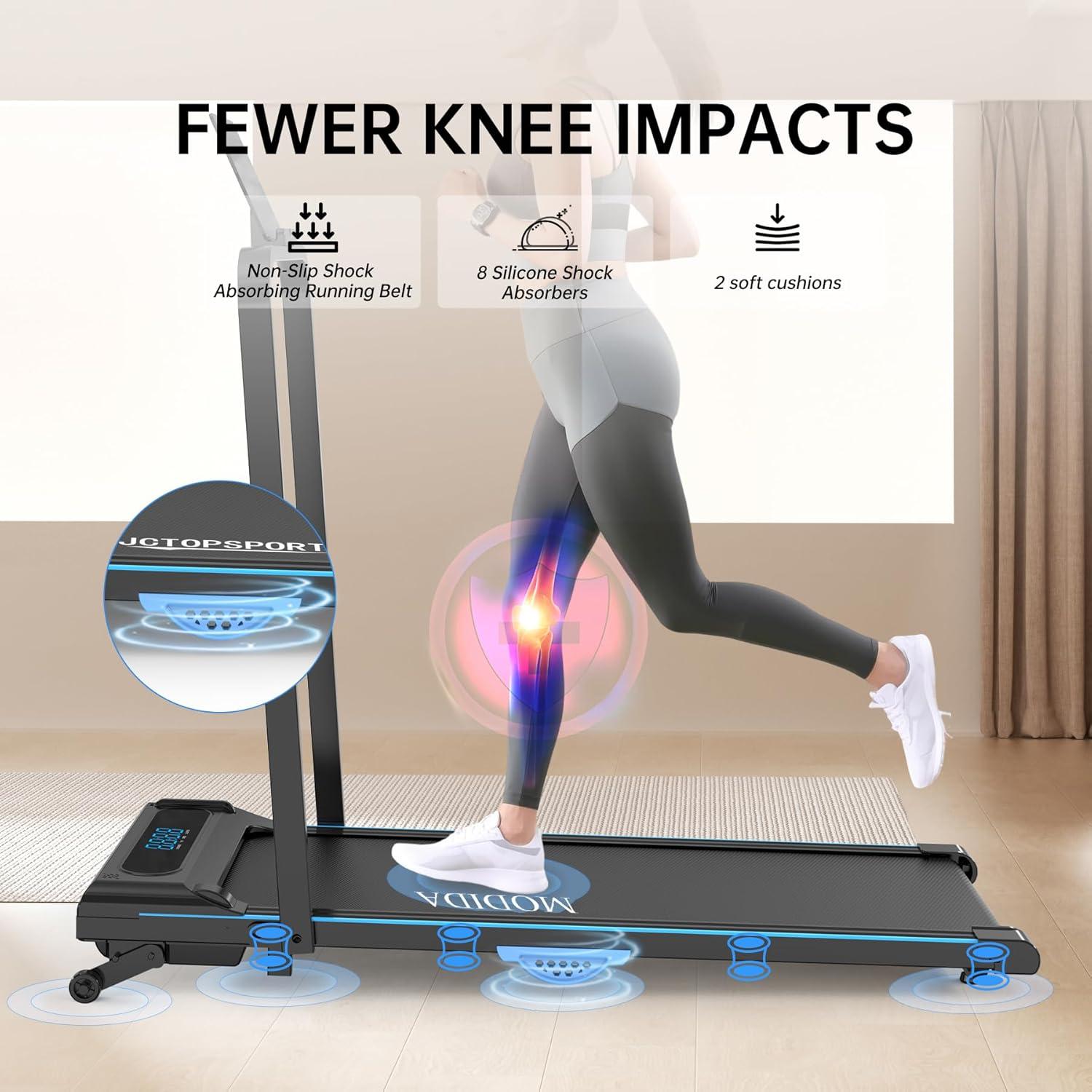 Caminadora Eléctrica Portátil MODIDA 3-en-1 con Control Remoto