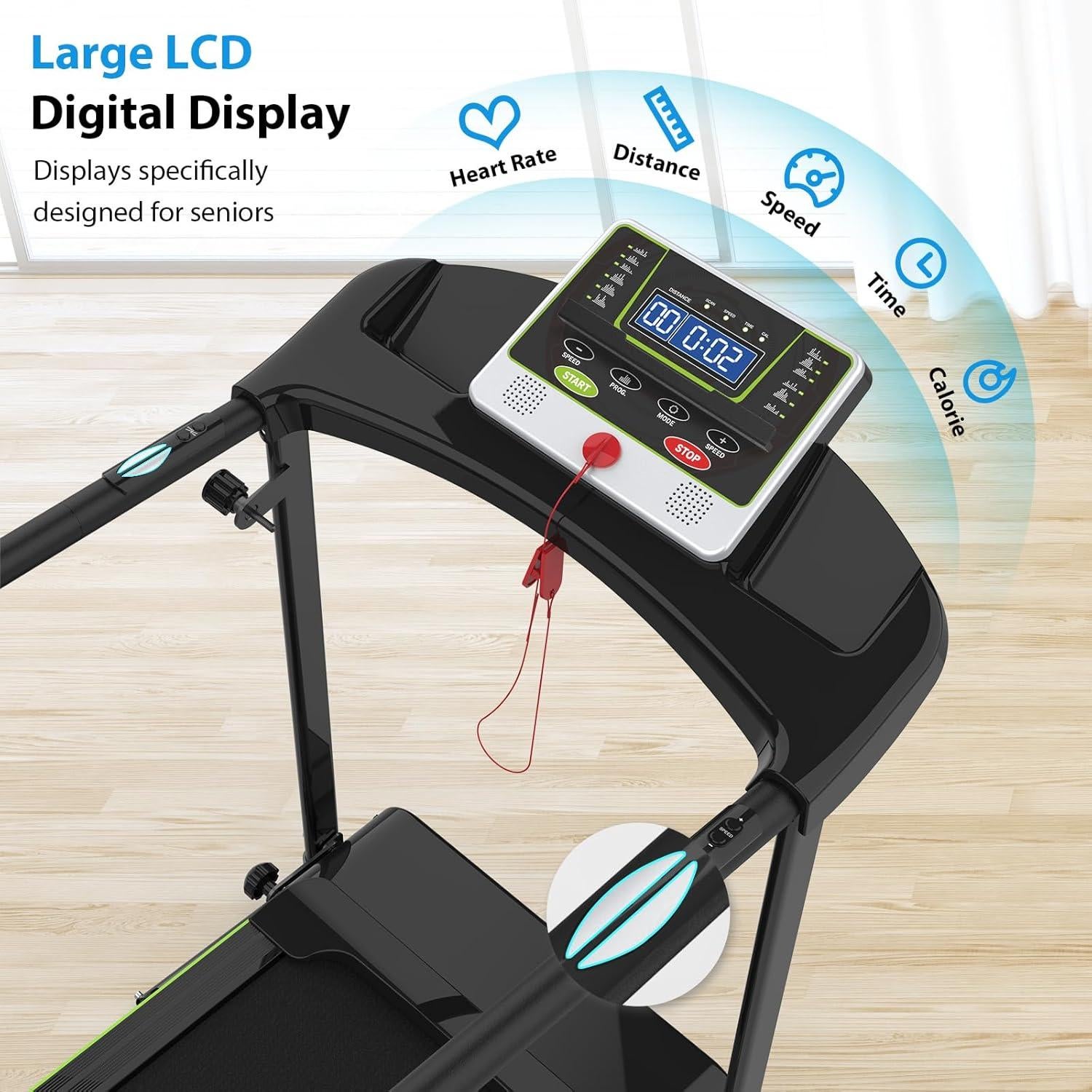 Cinta de Correr Plegable CIIHI C para Ancianos 136 kg