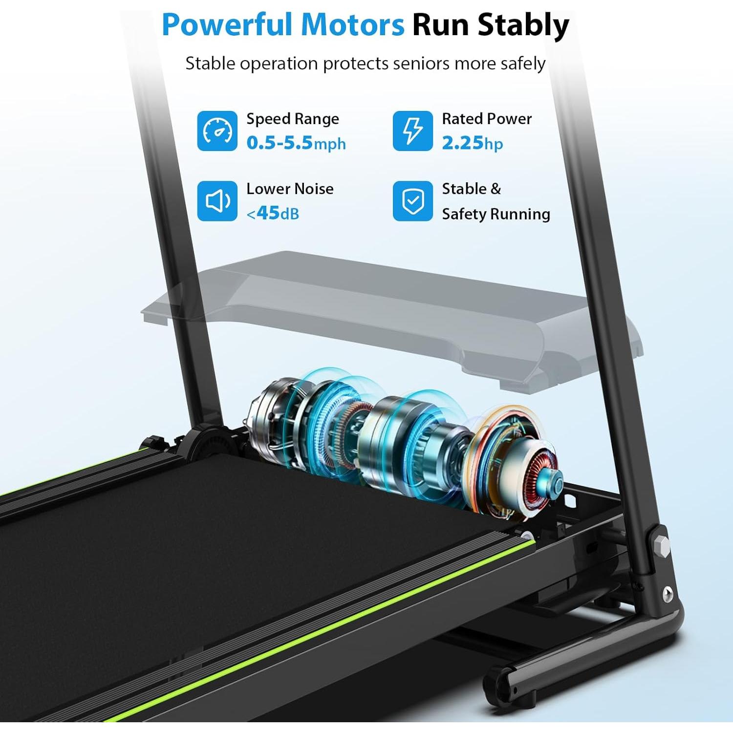Cinta de Correr Plegable CIIHI C para Ancianos 136 kg