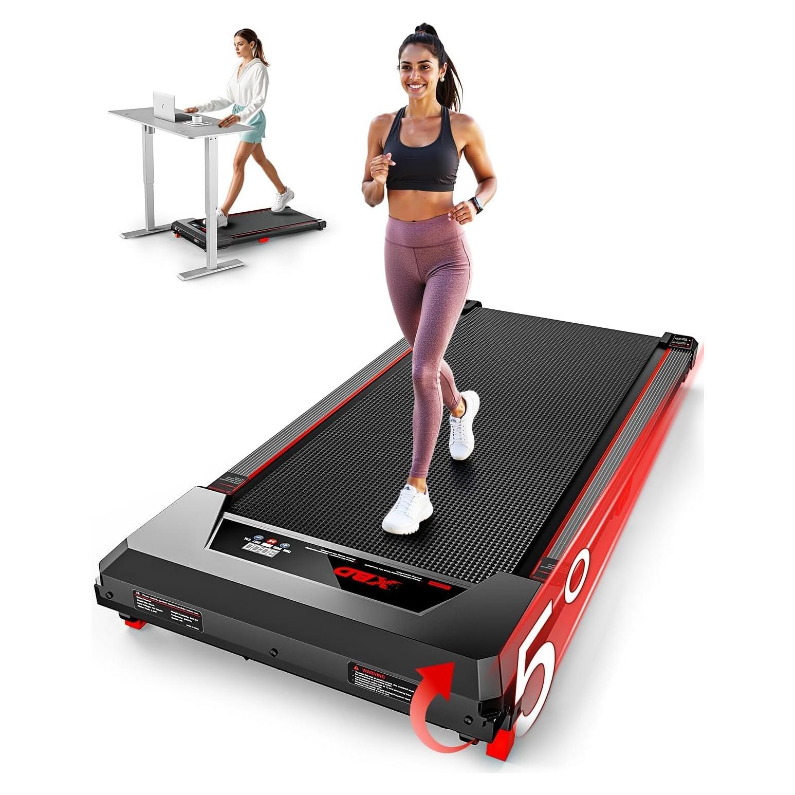 Caminadora Portátil XBD 2.5HP Inclinación 150kg LED Control Remoto