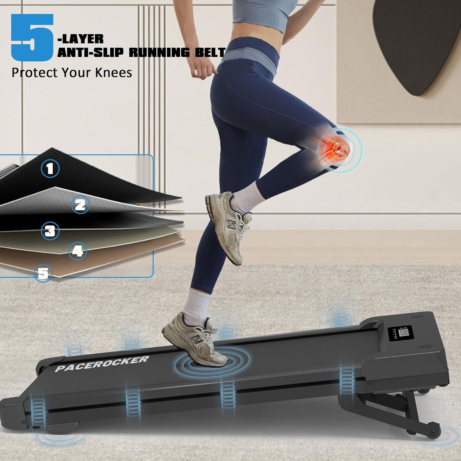 Caminadora PACEROCKER ROCKER-S con Inclinación Automática 12%