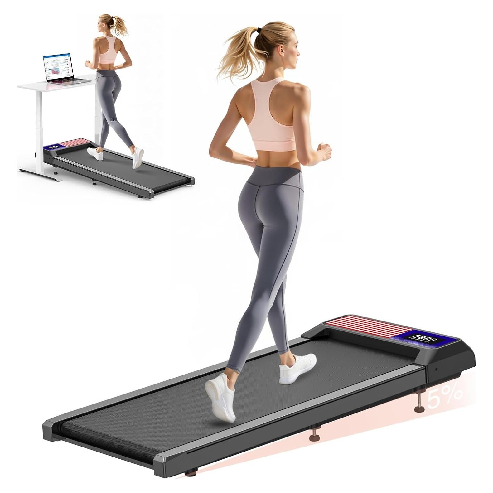 Cinta de Correr Compacta RJOP Mini 2.5HP con Inclinación 0-5%