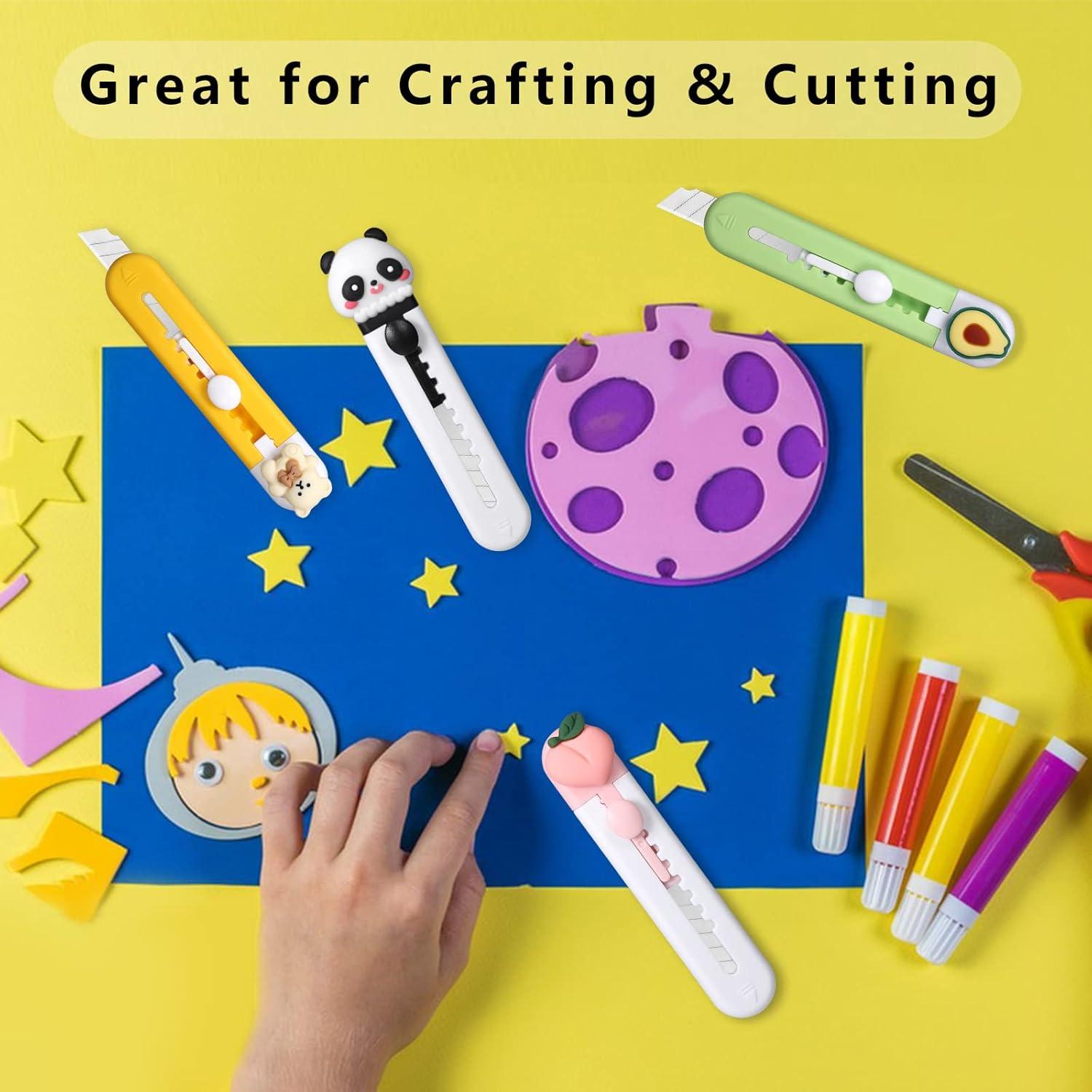 Cortador de Cajas Retráctil Harita Pack de 6 Cuchillas 9mm