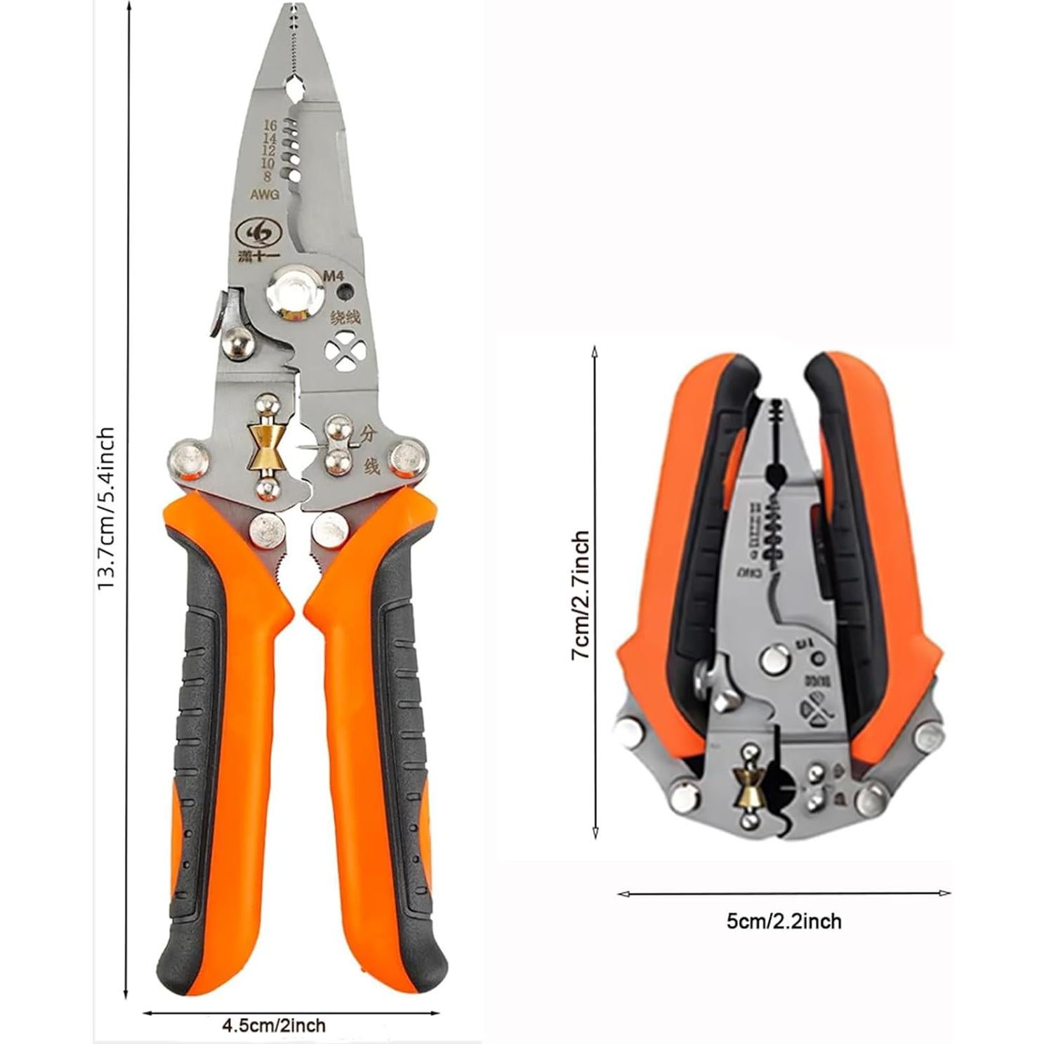 Destripador de Cables Multifuncional EUHBLE 12 en 1 Plegable