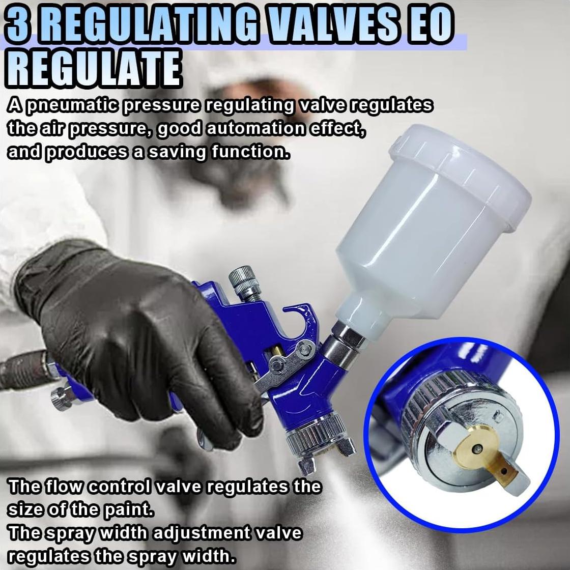 Pistola de Pintura HVLP BDZMC 0.8 mm 125 cc para Automóviles